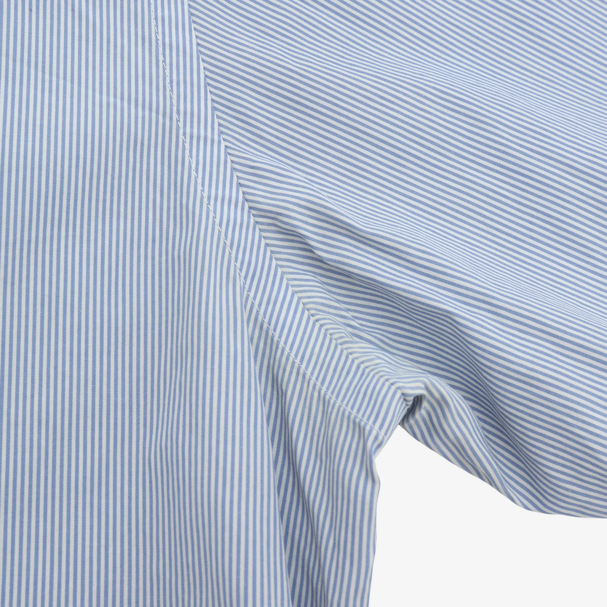 Bengal Stripe Spread Collar Poplin Shirt