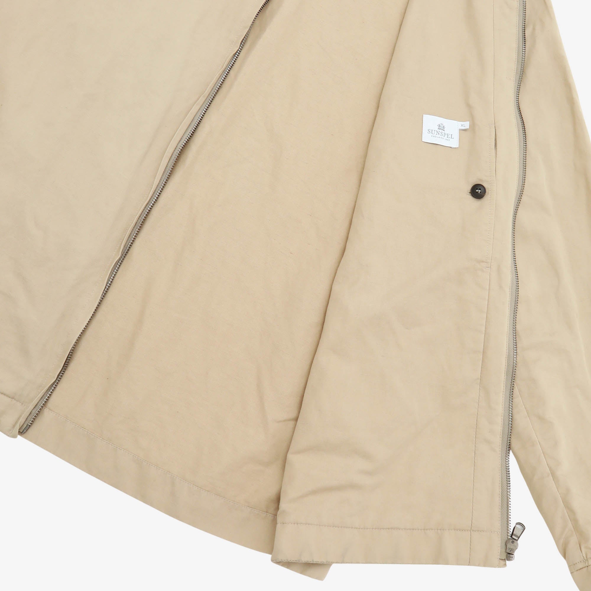 Linen Blend Harrington