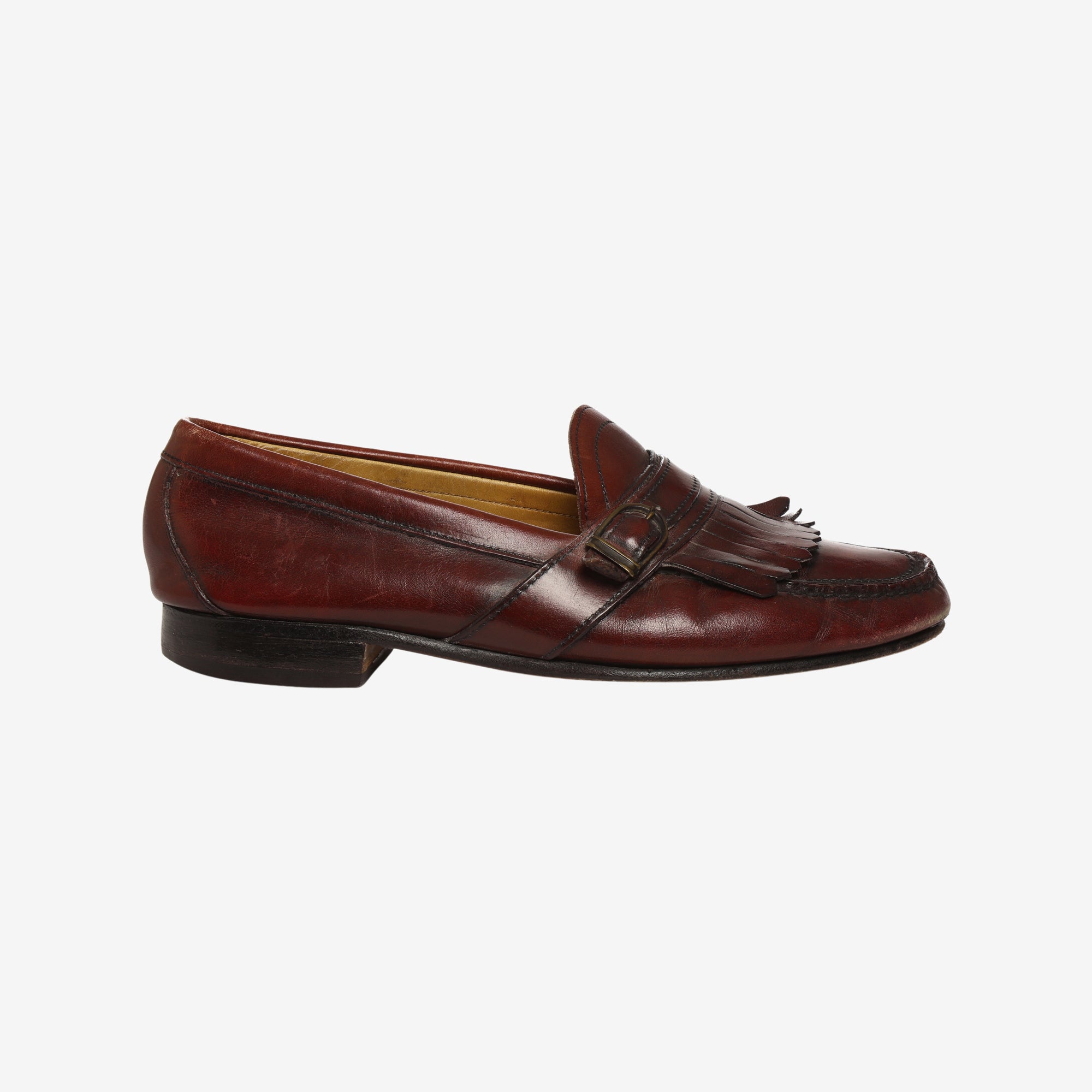 M9350 Vintage Kiltie Monk Strap Loafer