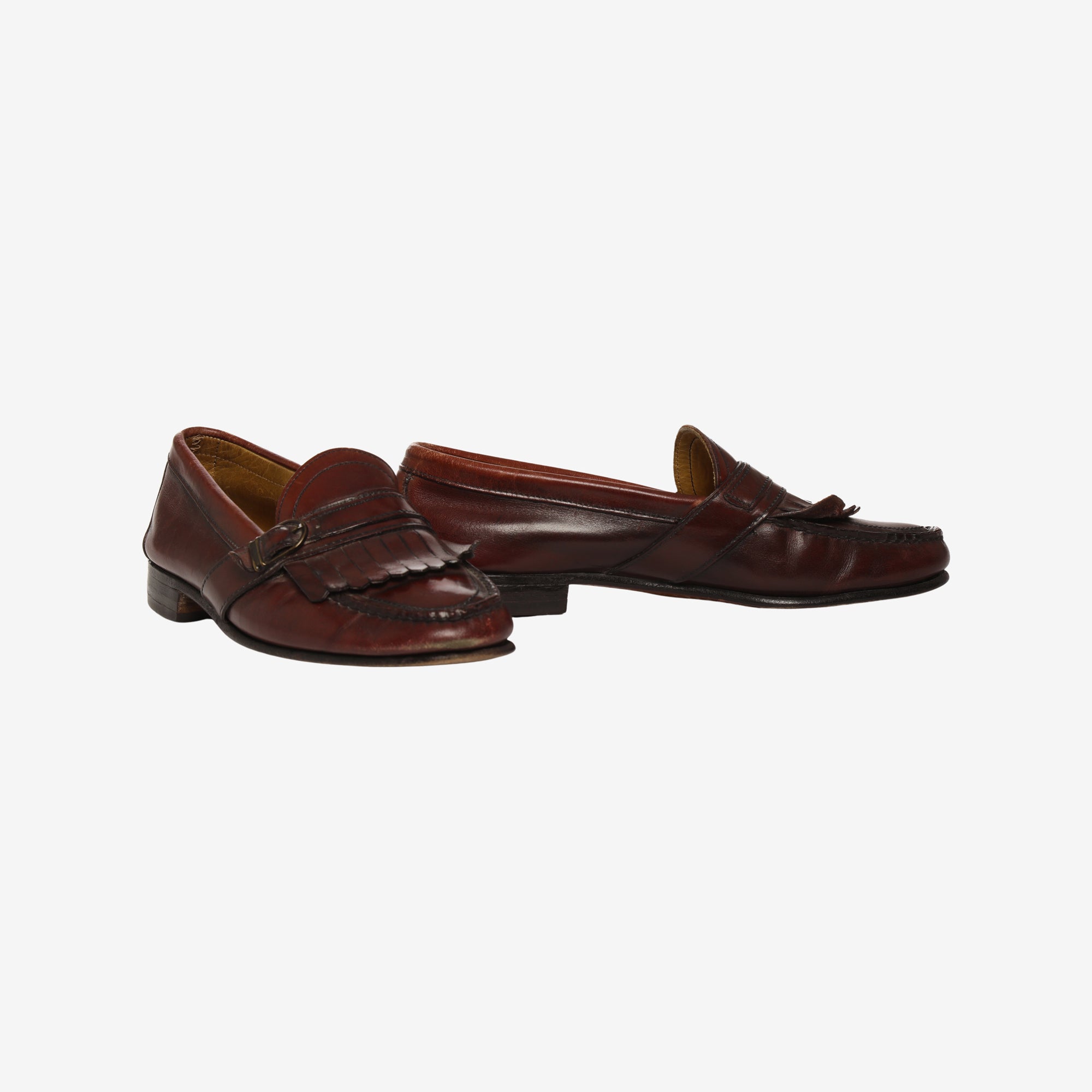 M9350 Vintage Kiltie Monk Strap Loafer