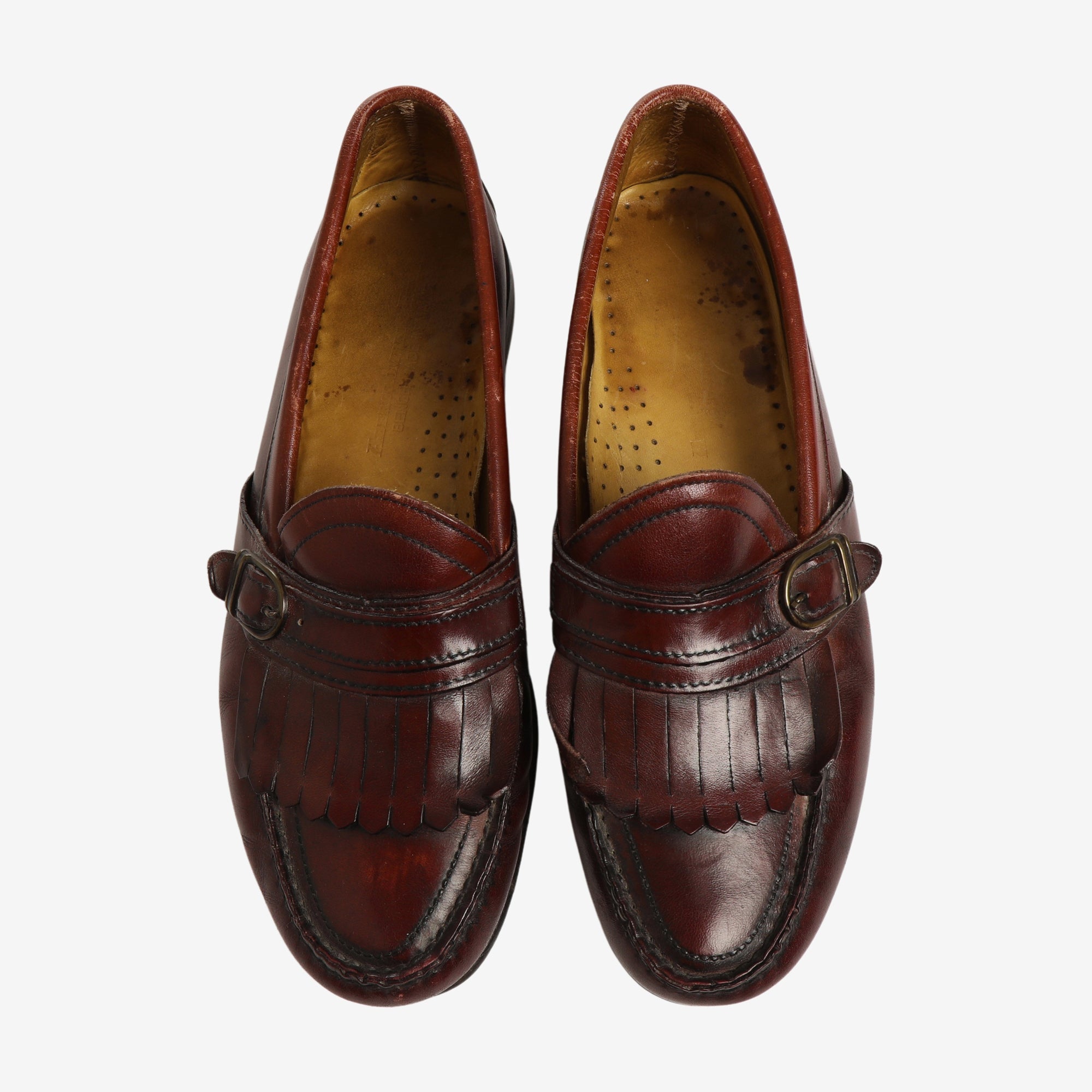 M9350 Vintage Kiltie Monk Strap Loafer