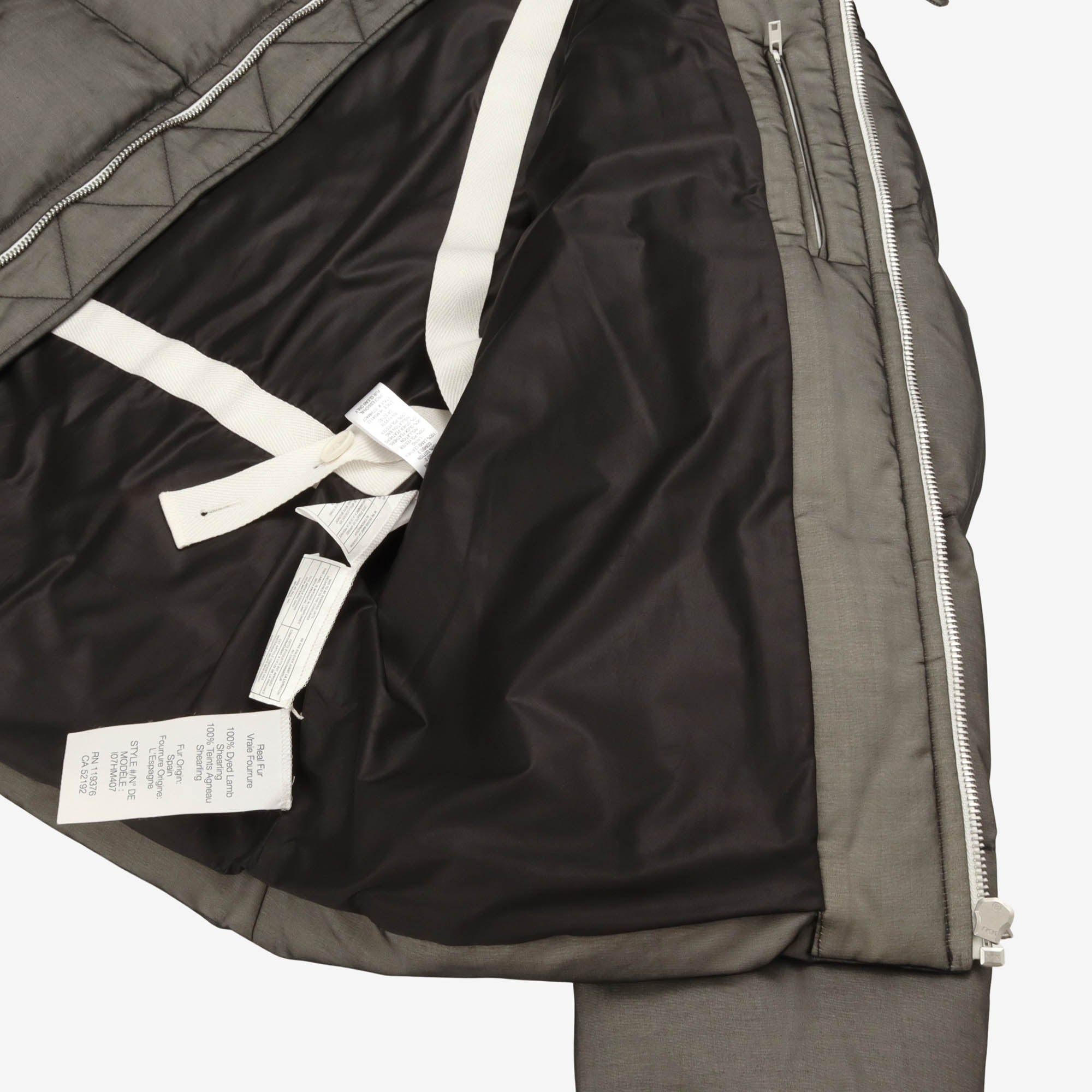 Logo Band Puffer Jacket