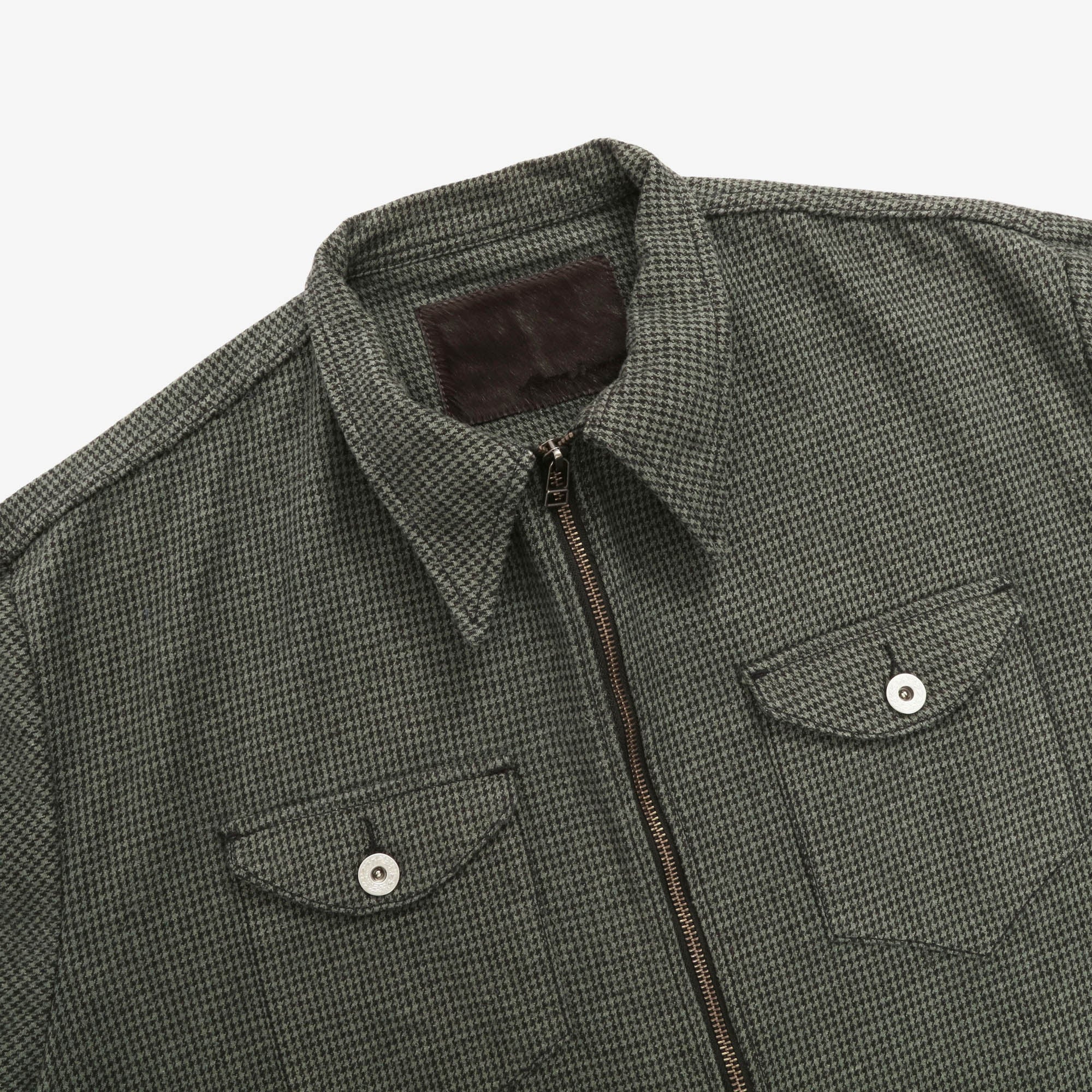 Houndstooth Coach Jacket