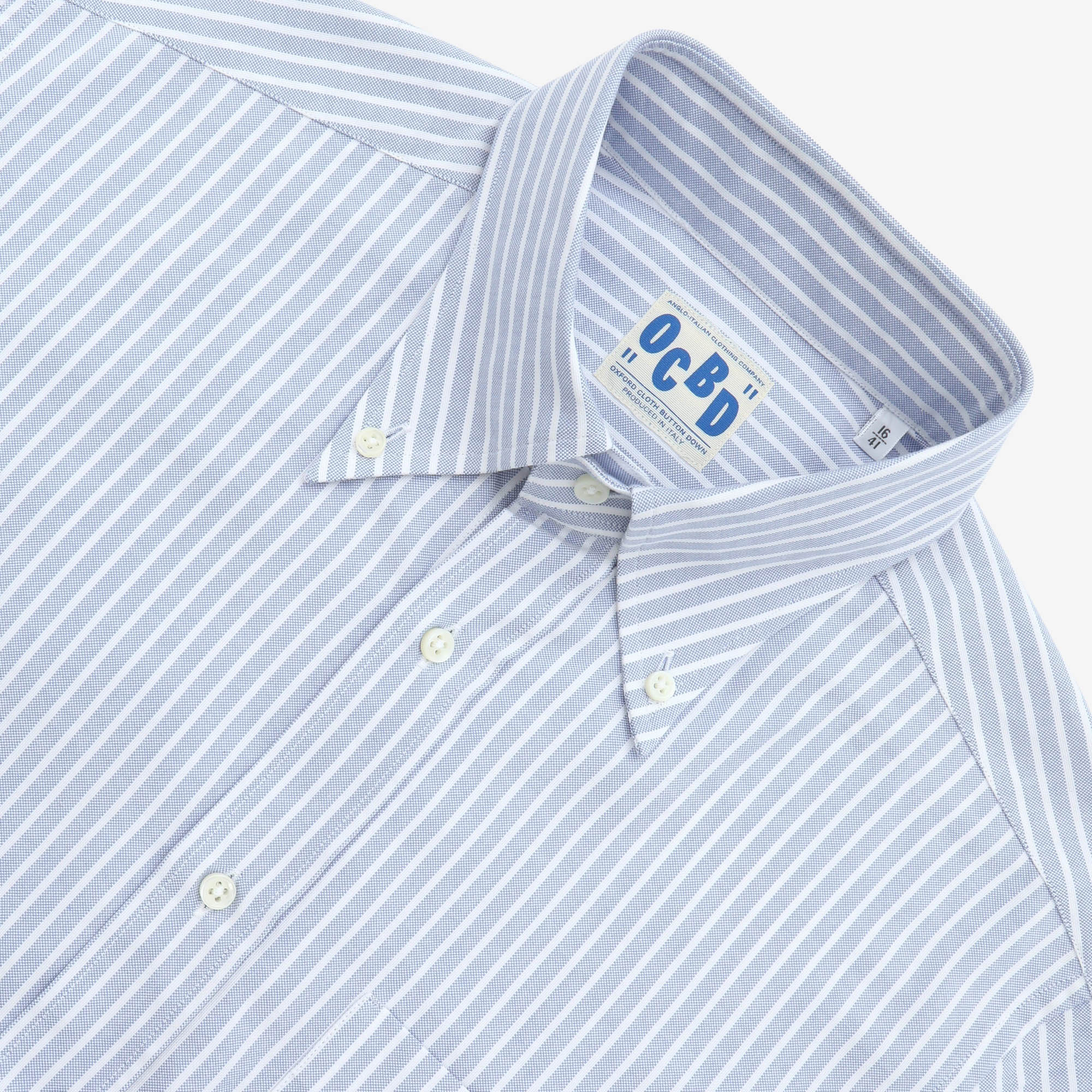 Reverse Stripe OCBD Shirt