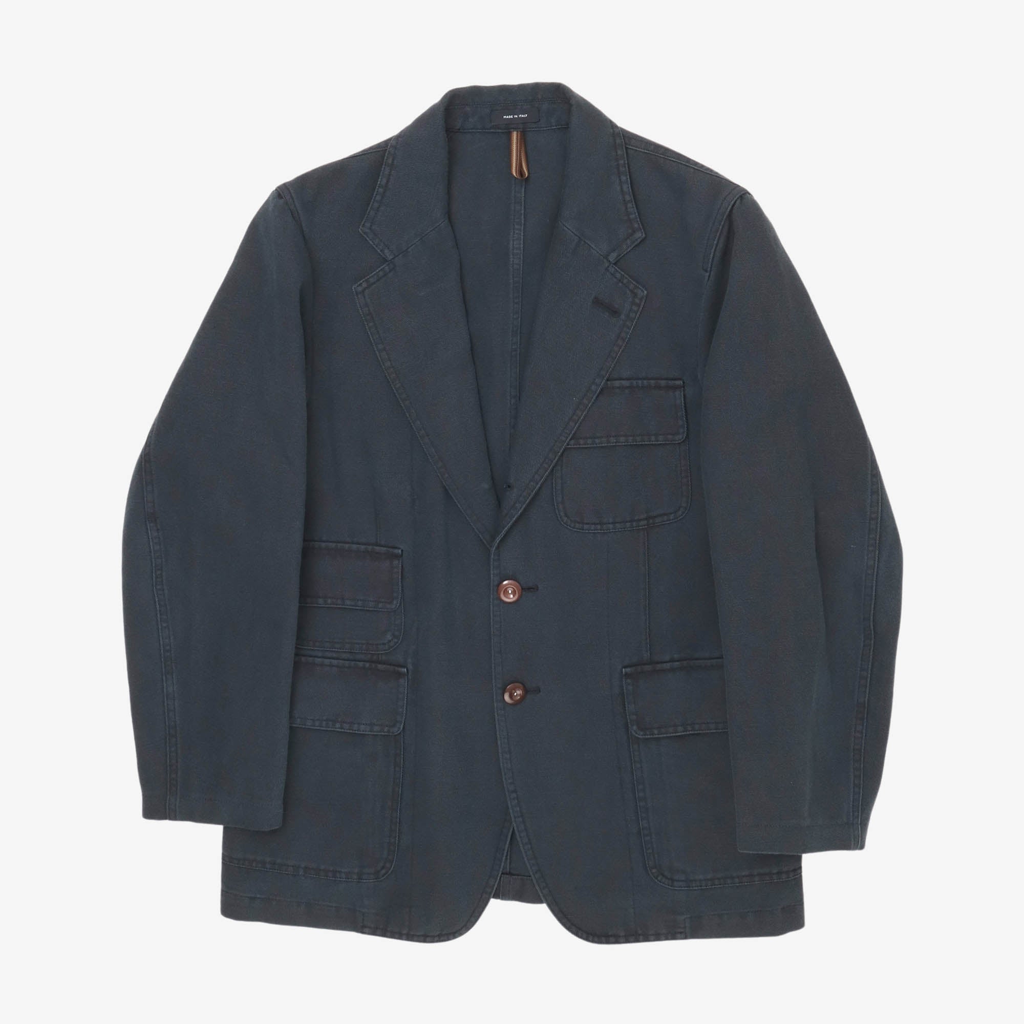 Cotton Linen Games Blazer