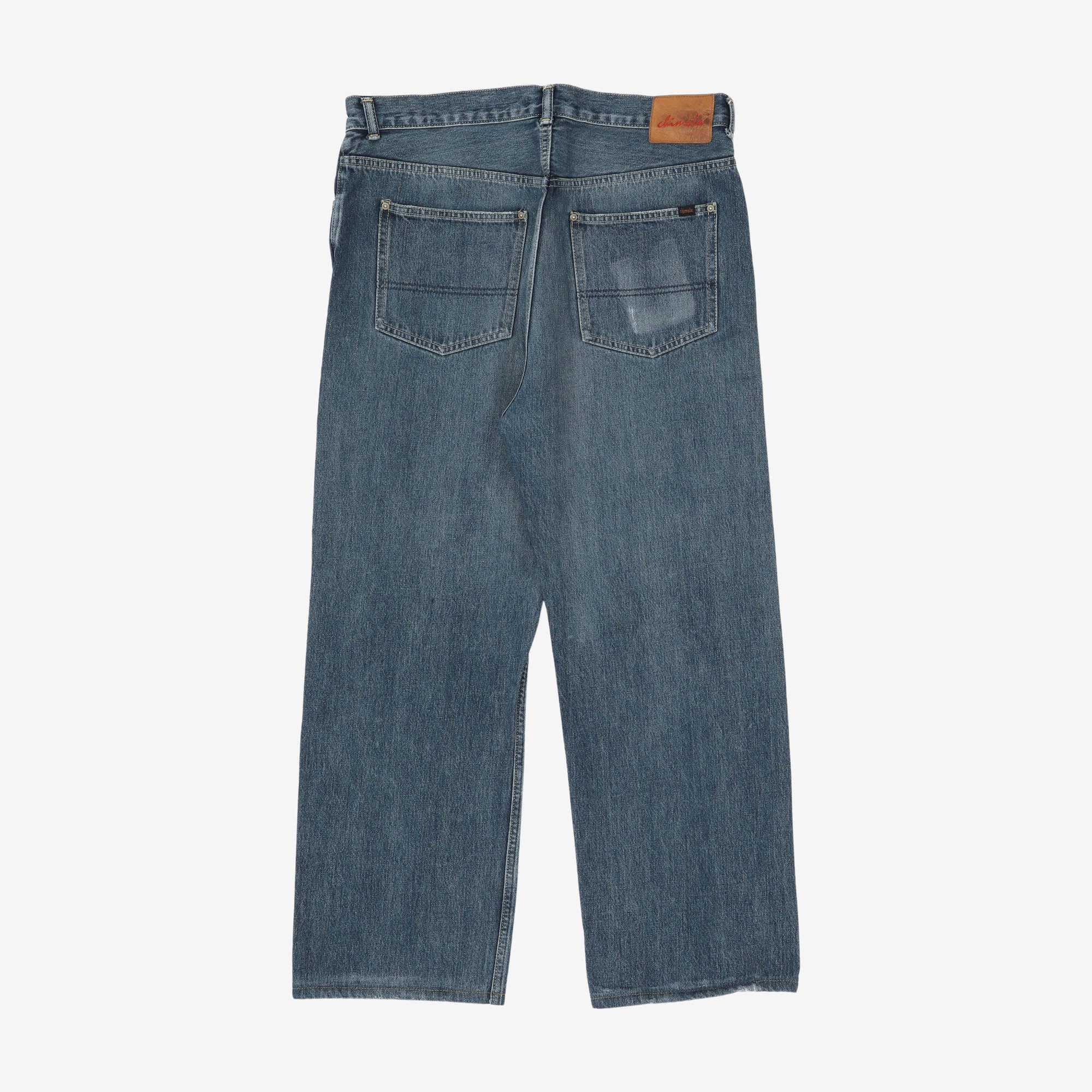 Straight Fit Selvedge Jeans (34W X 26L)