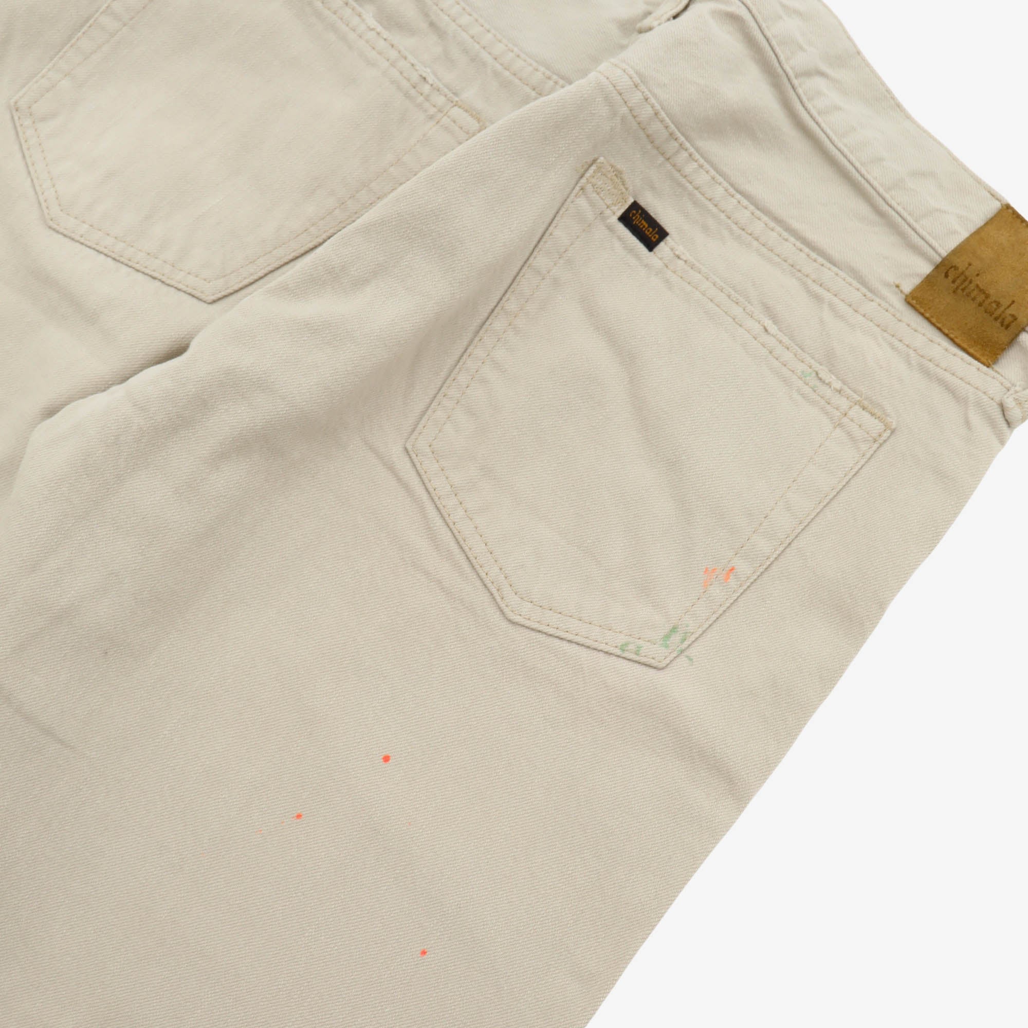 Selvedge Denim Used Ankle Cut Jeans (32W X 26.5L)