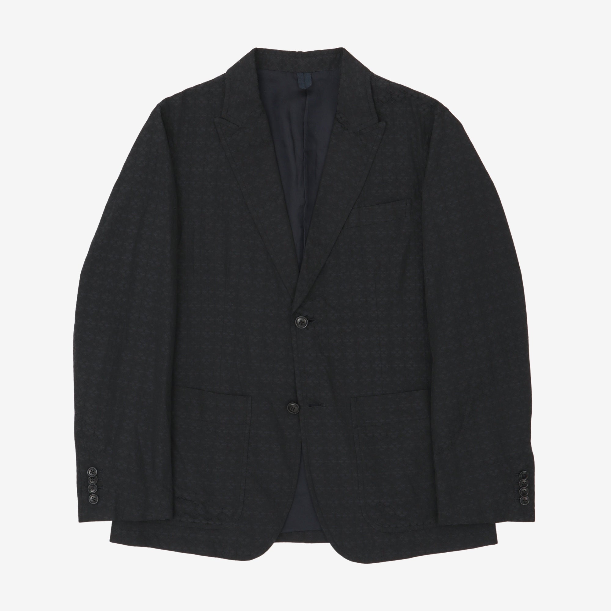 Jacquard Textured Suit