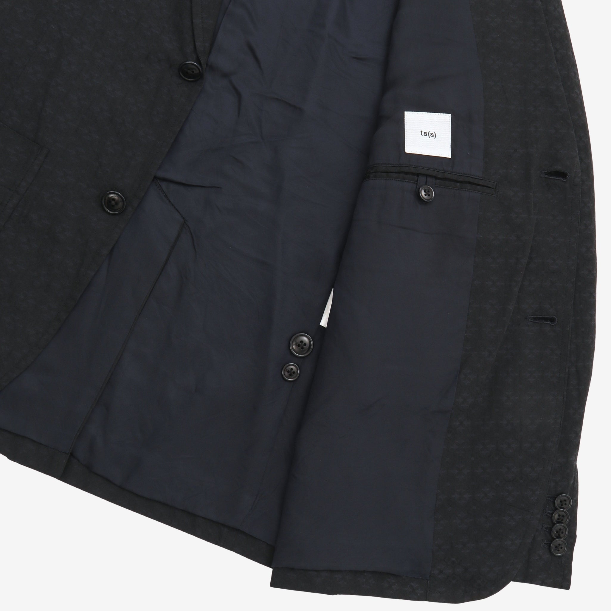 Jacquard Textured Suit