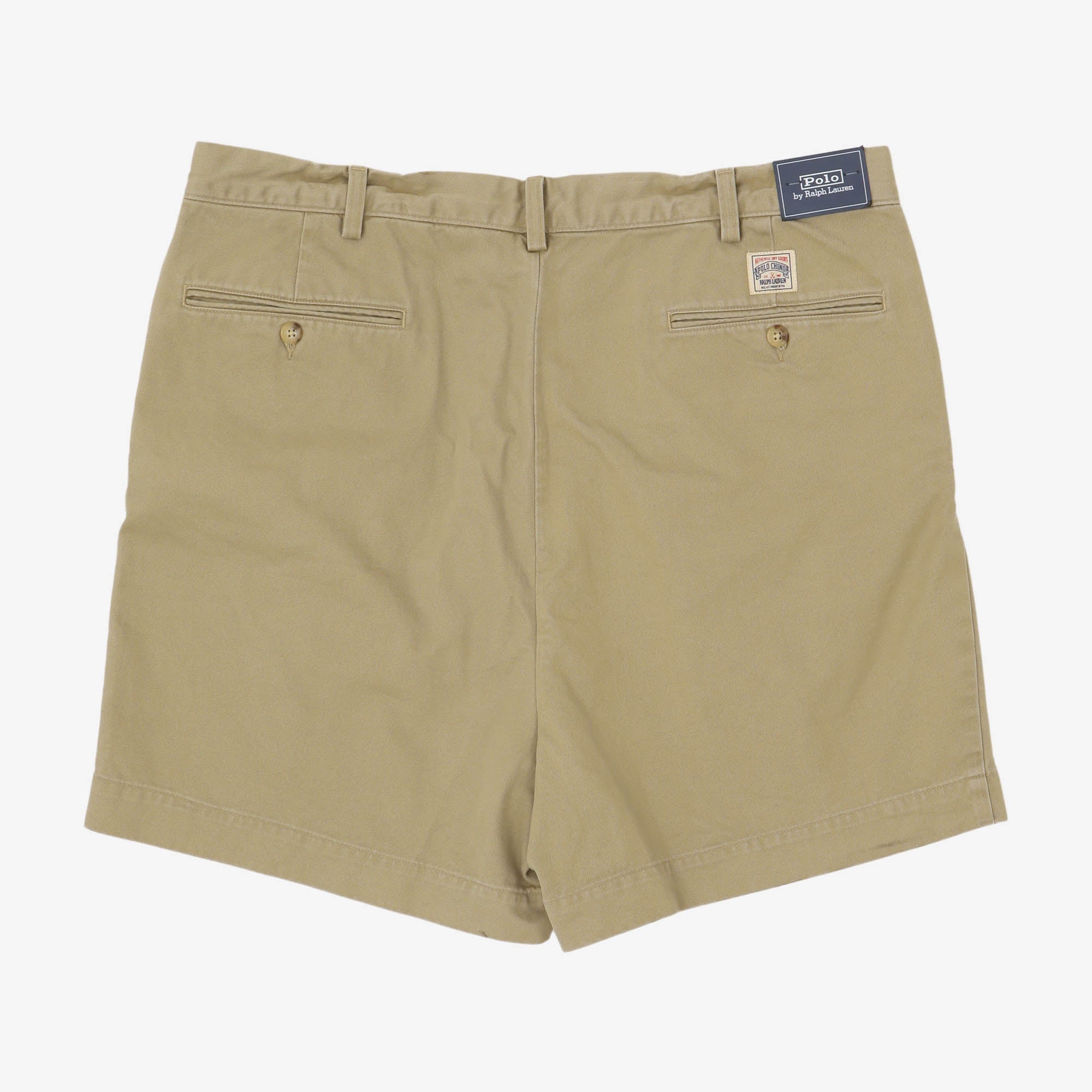 Cormac Pleated Chino Shorts (38W)