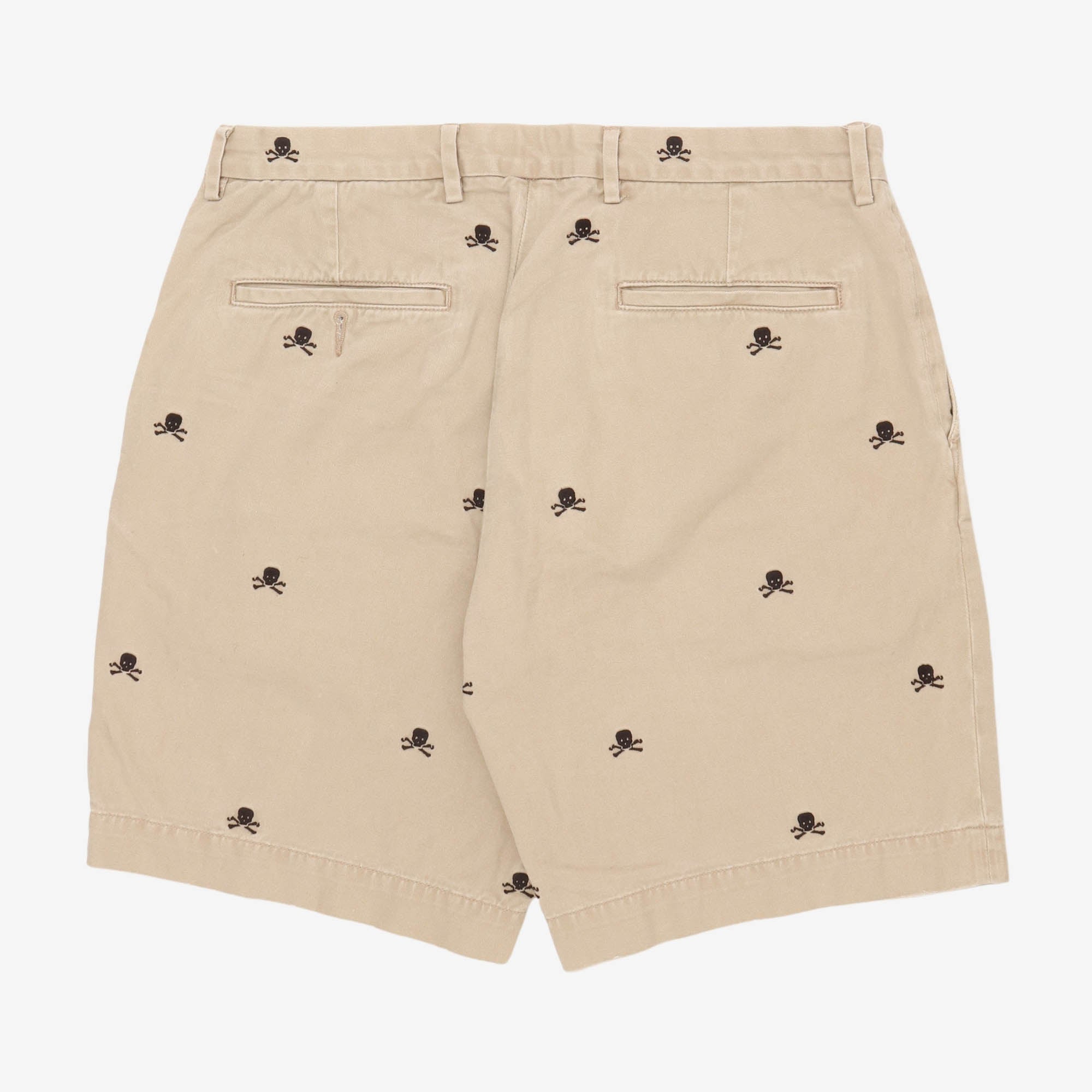 Rugby Skeleton Print Chino Shorts (34W)