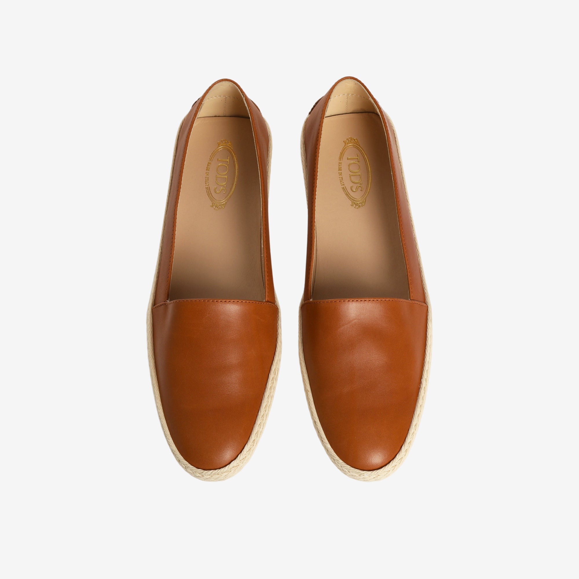 Gommino Leather Slip On Shoes