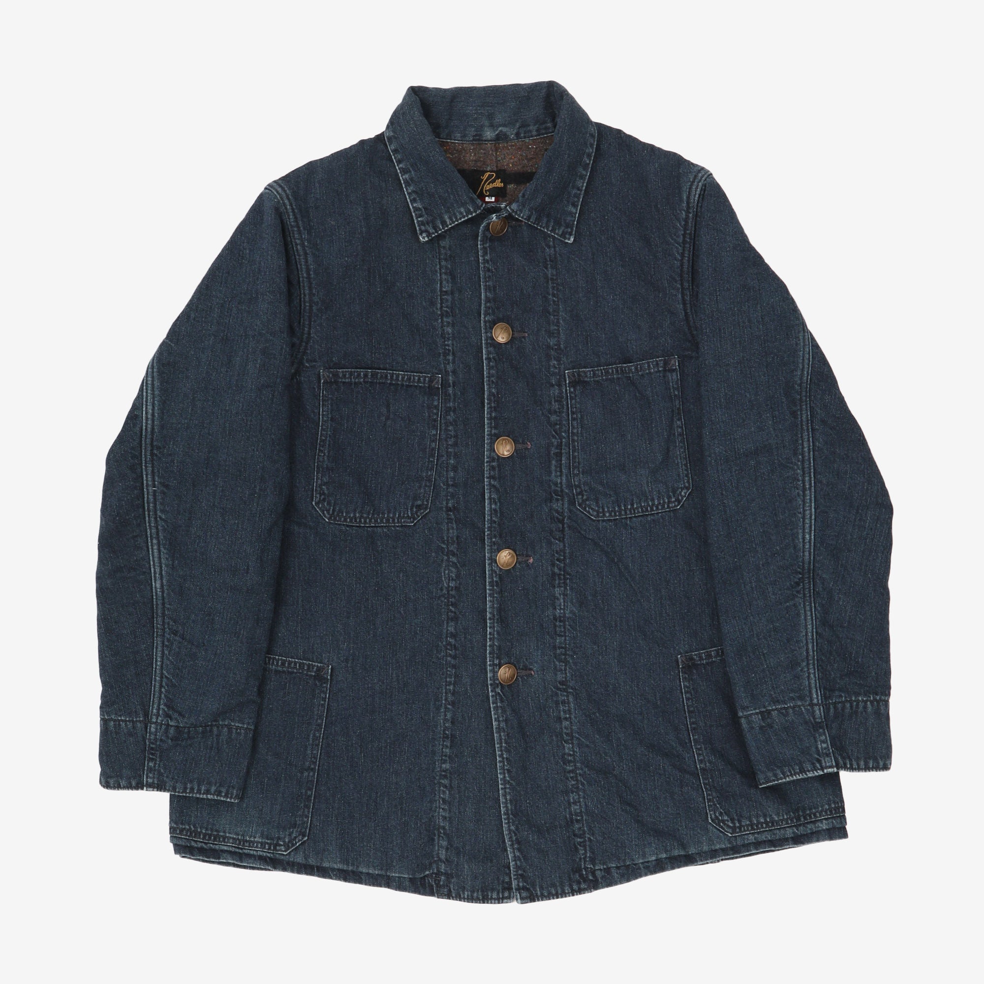 Blanket Lined Denim Chore Jacket