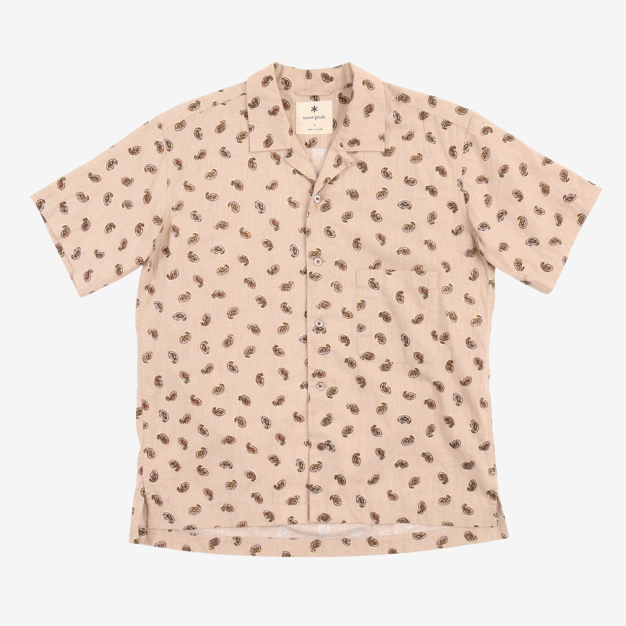 OG Cotton Poplin Paisley Shirt