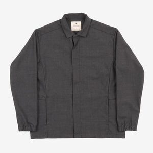 Relaxed Zip-Up Collar Jacket