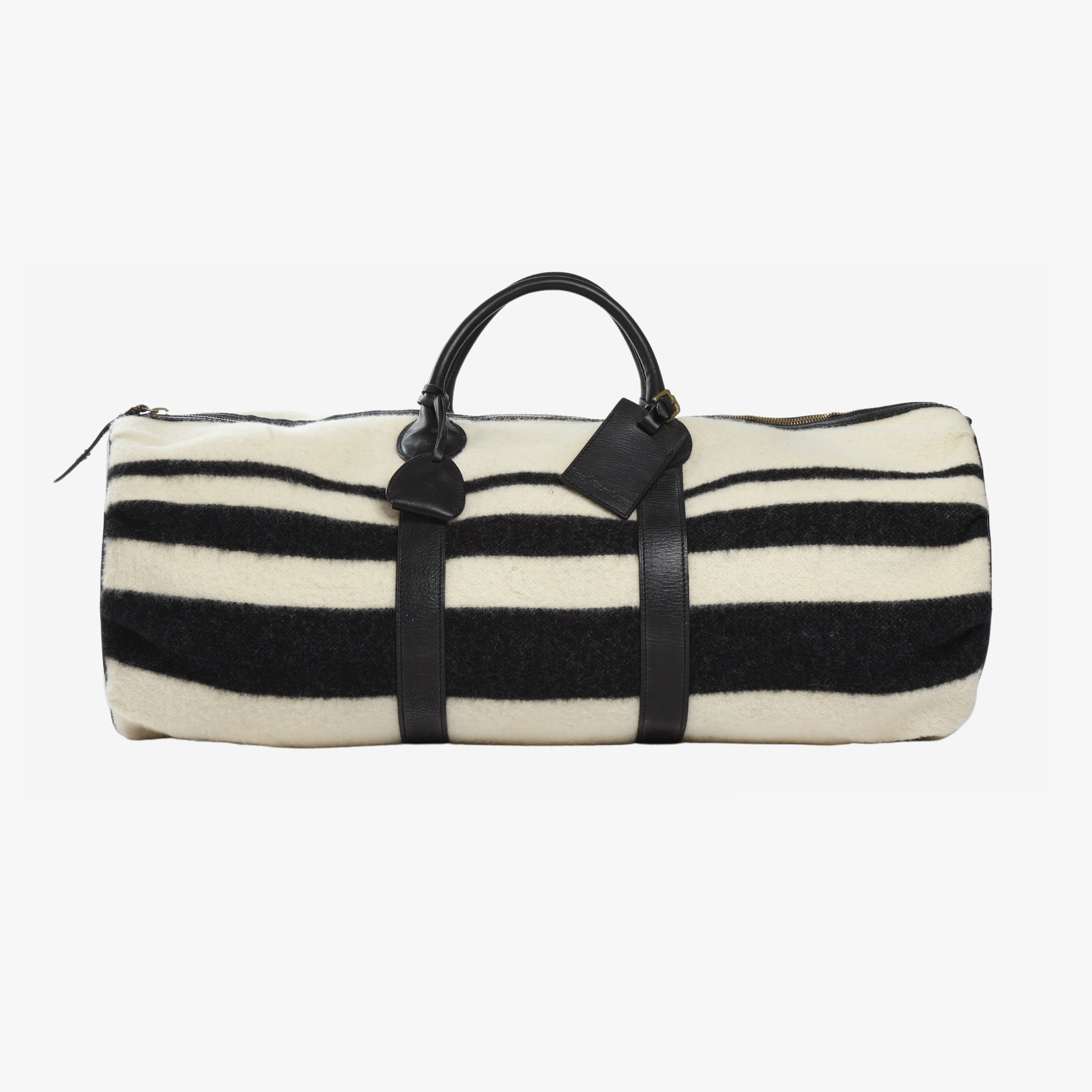 Striped Duffle Bag