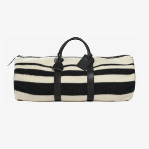 Striped Duffle Bag