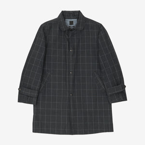 Long Check Coat
