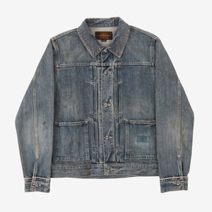 Distressed Denim Jacket