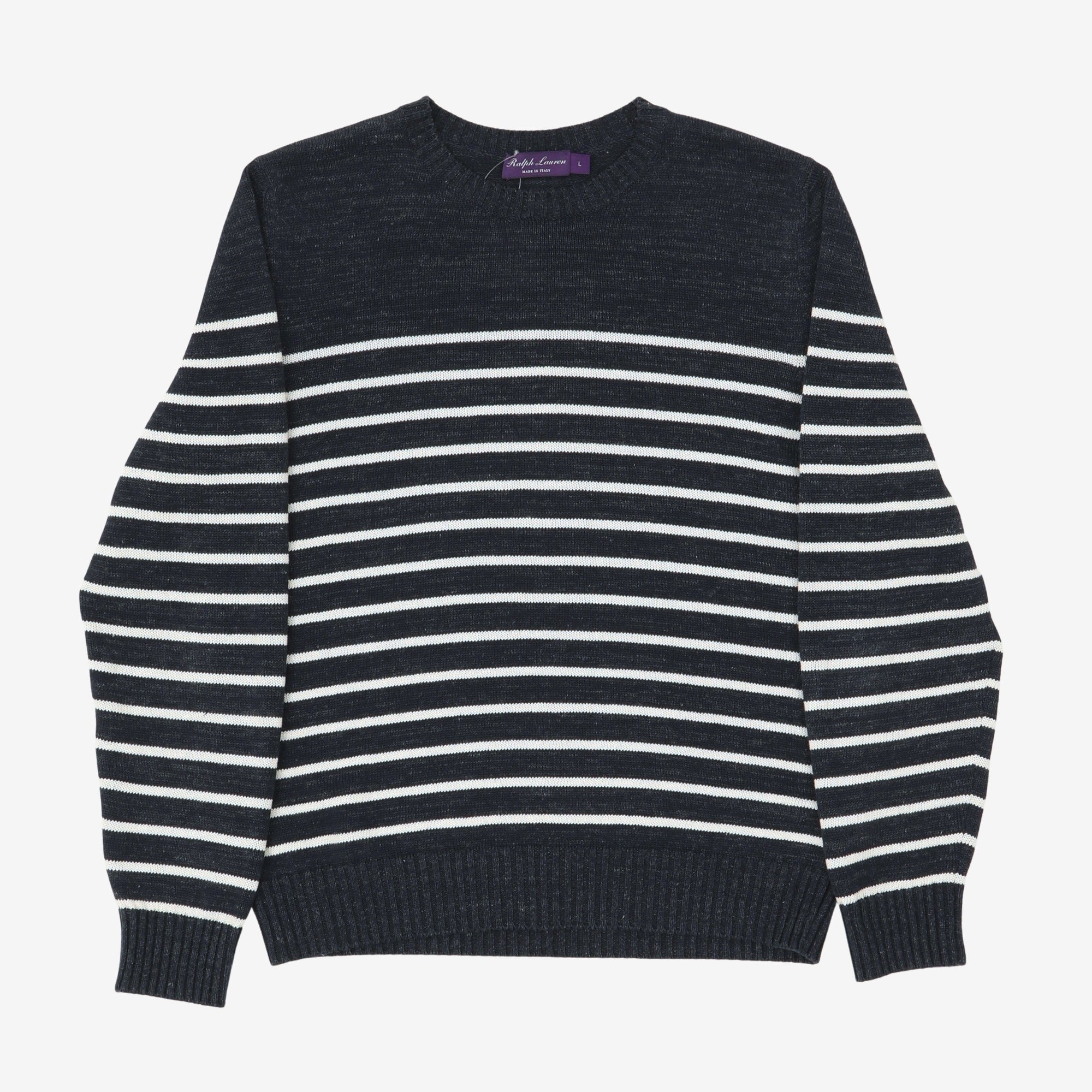 Purple Label Stripe Sweatshirt