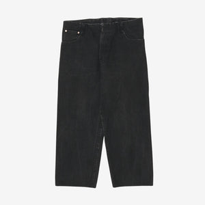 Cropped Cinch Back Denim (34W x 26L)