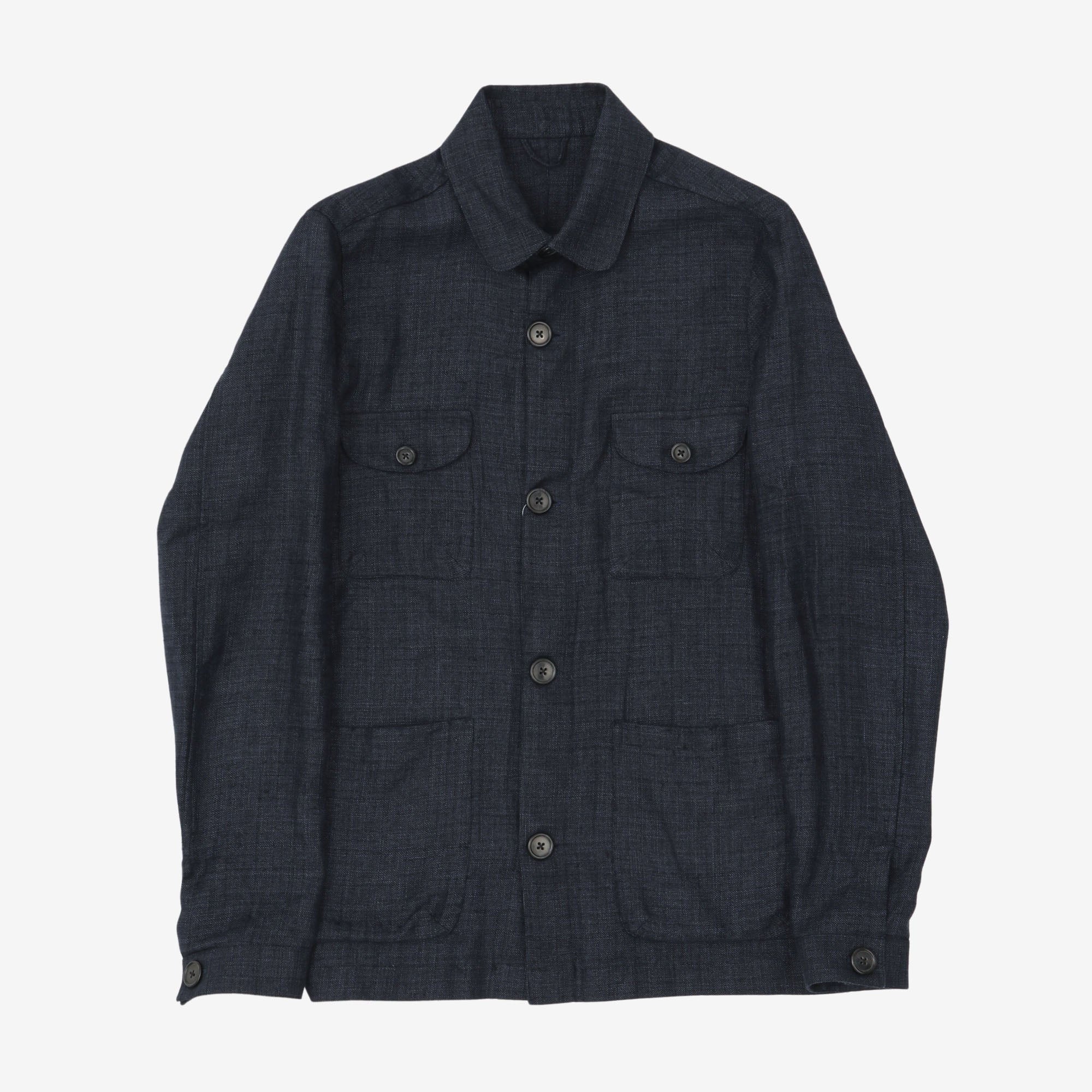 Linen Safari Jacket