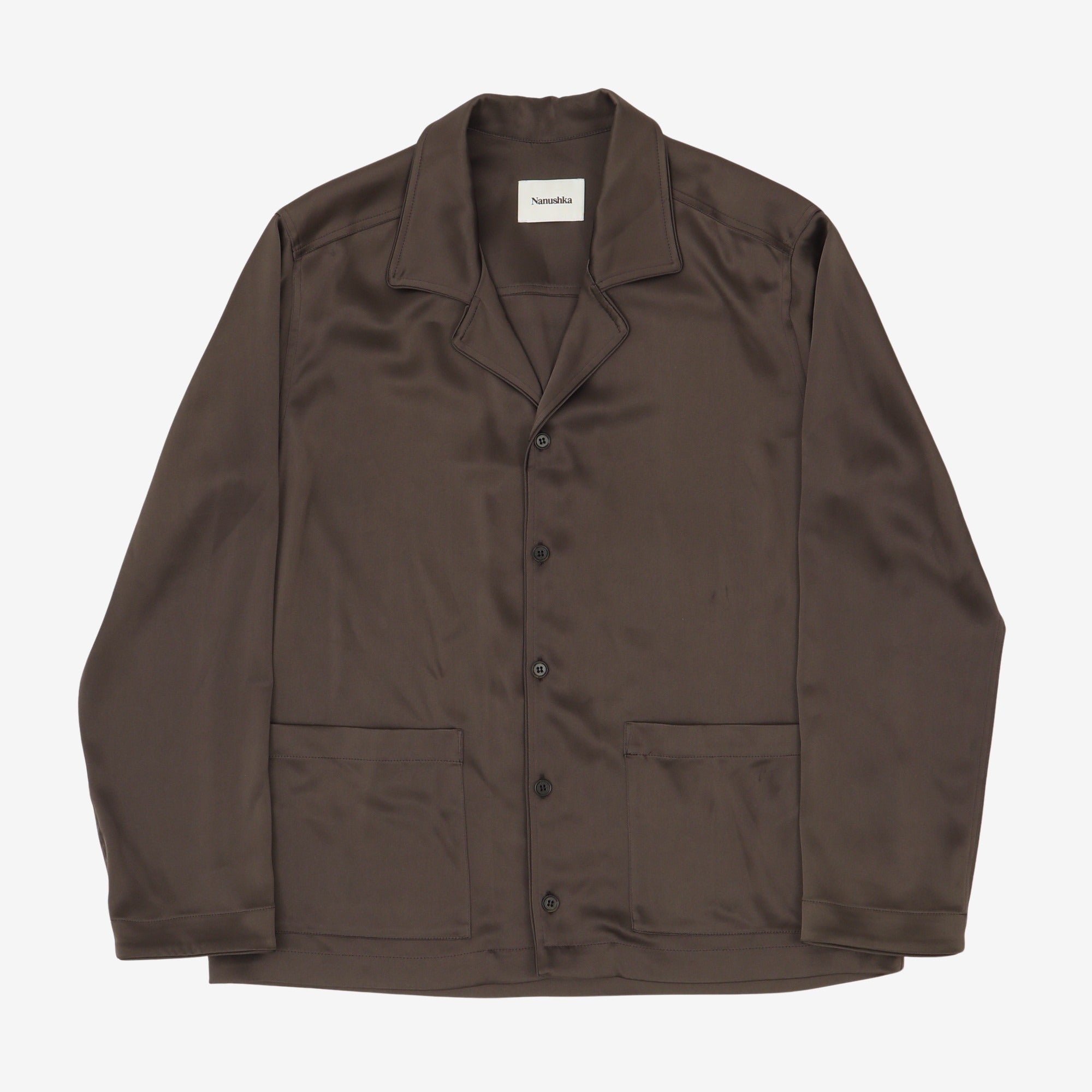 Open Collar Overshirt