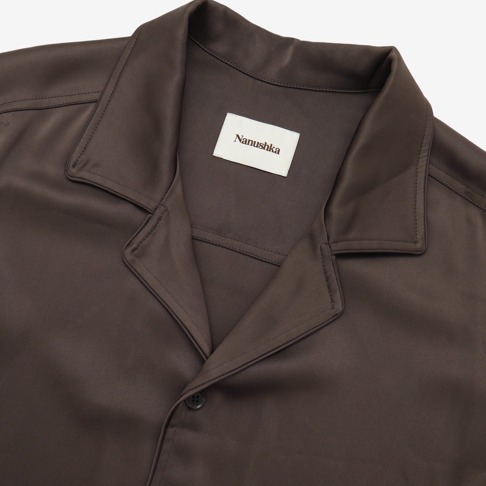 Open Collar Overshirt