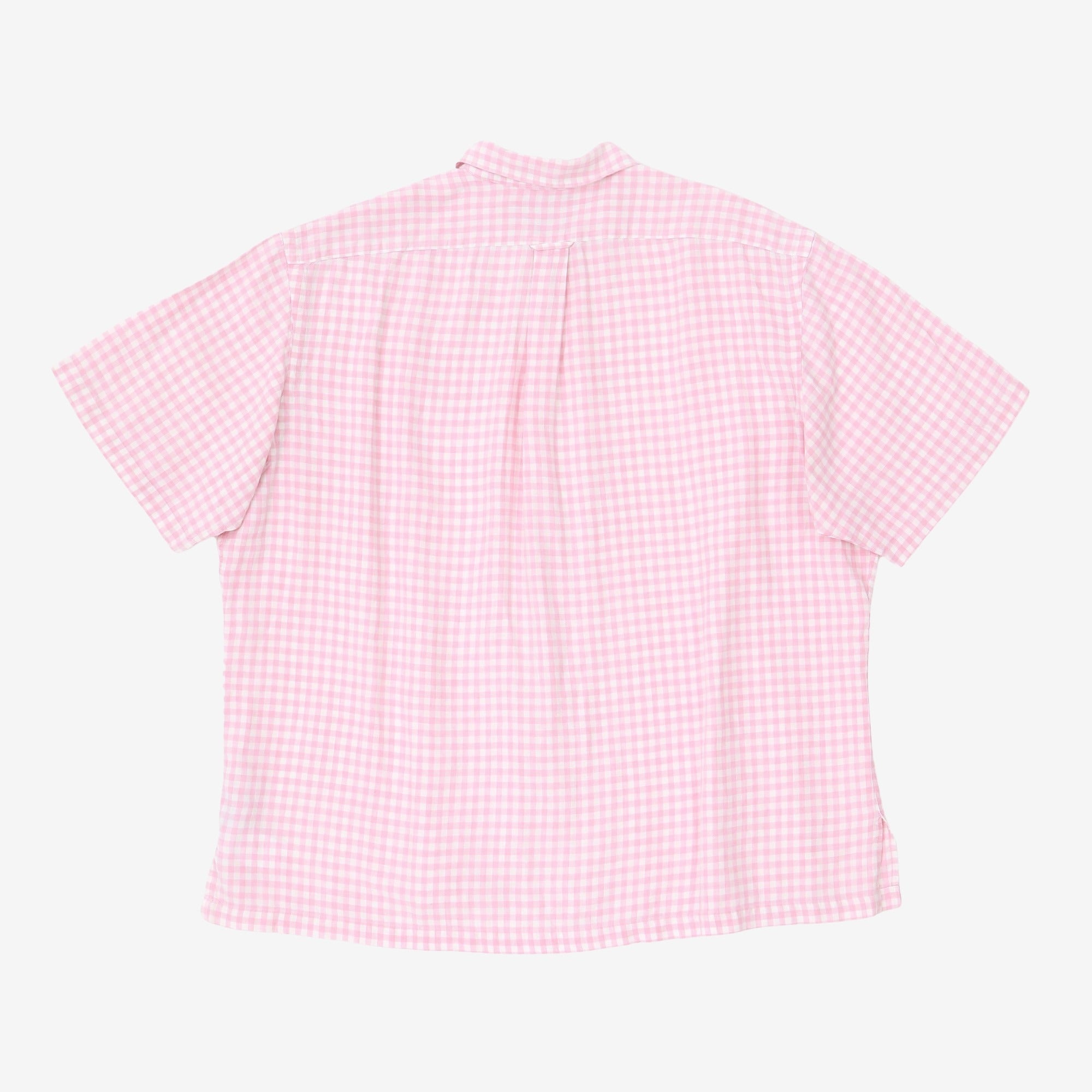 SS Check Linen Shirt