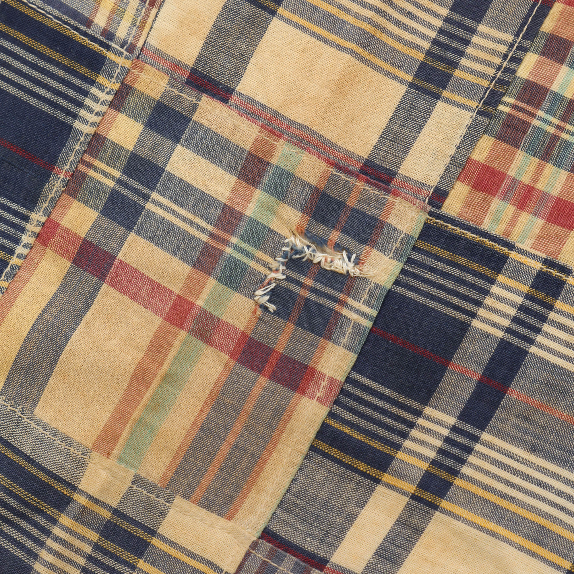 Hand Woven Checked Trousers