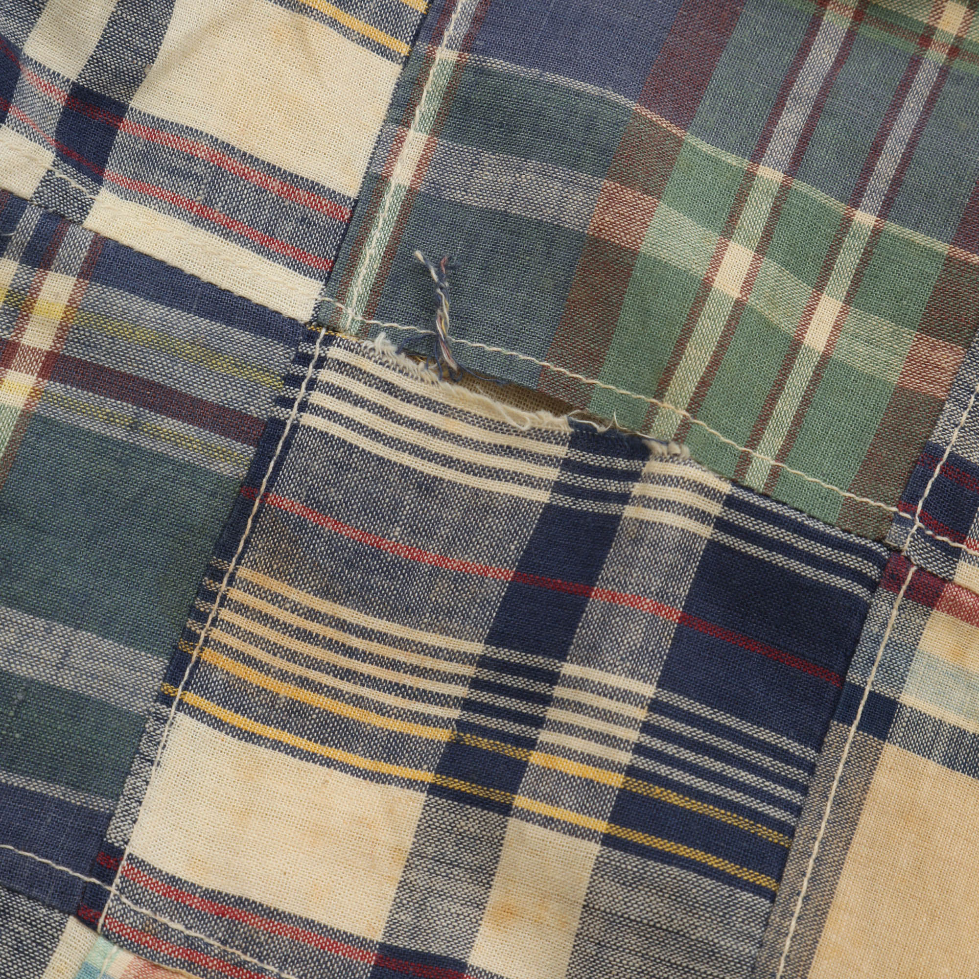 Hand Woven Checked Trousers