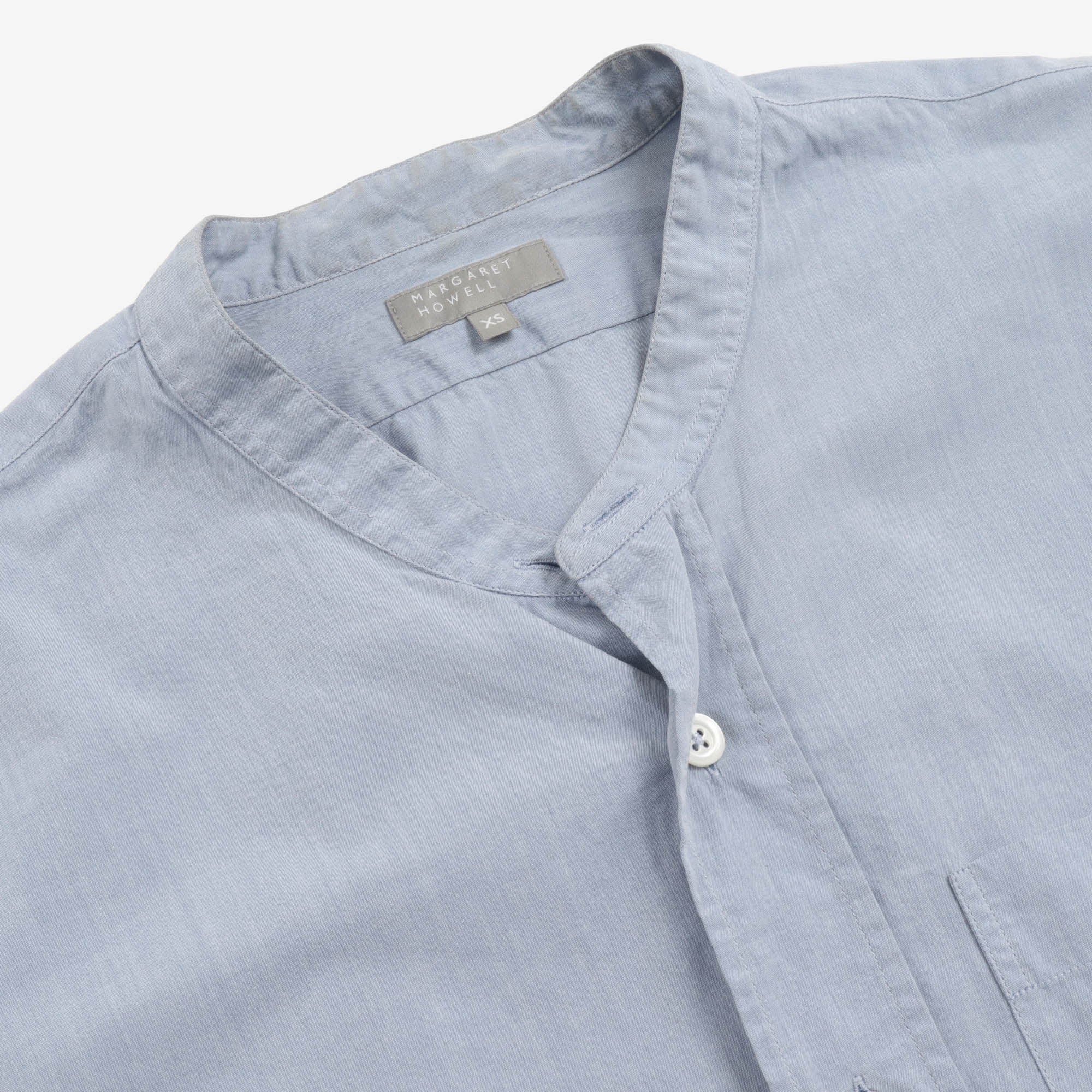 Collarless Shirt