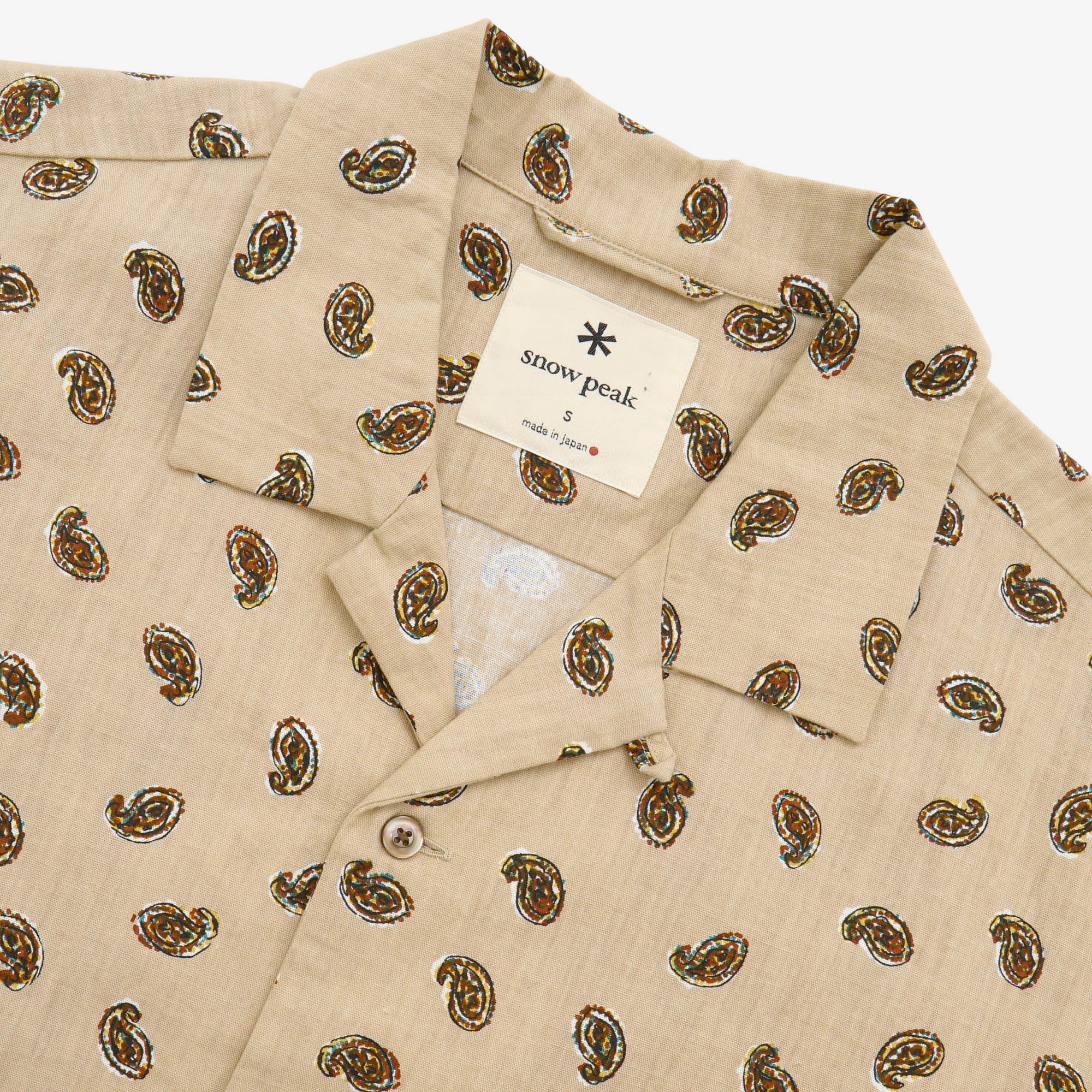 Poplin Paisley Shirt