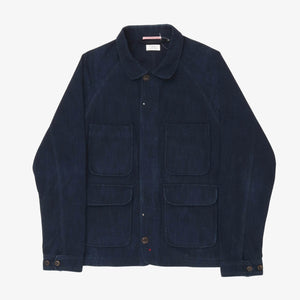Indigo Wool Chore Jacket