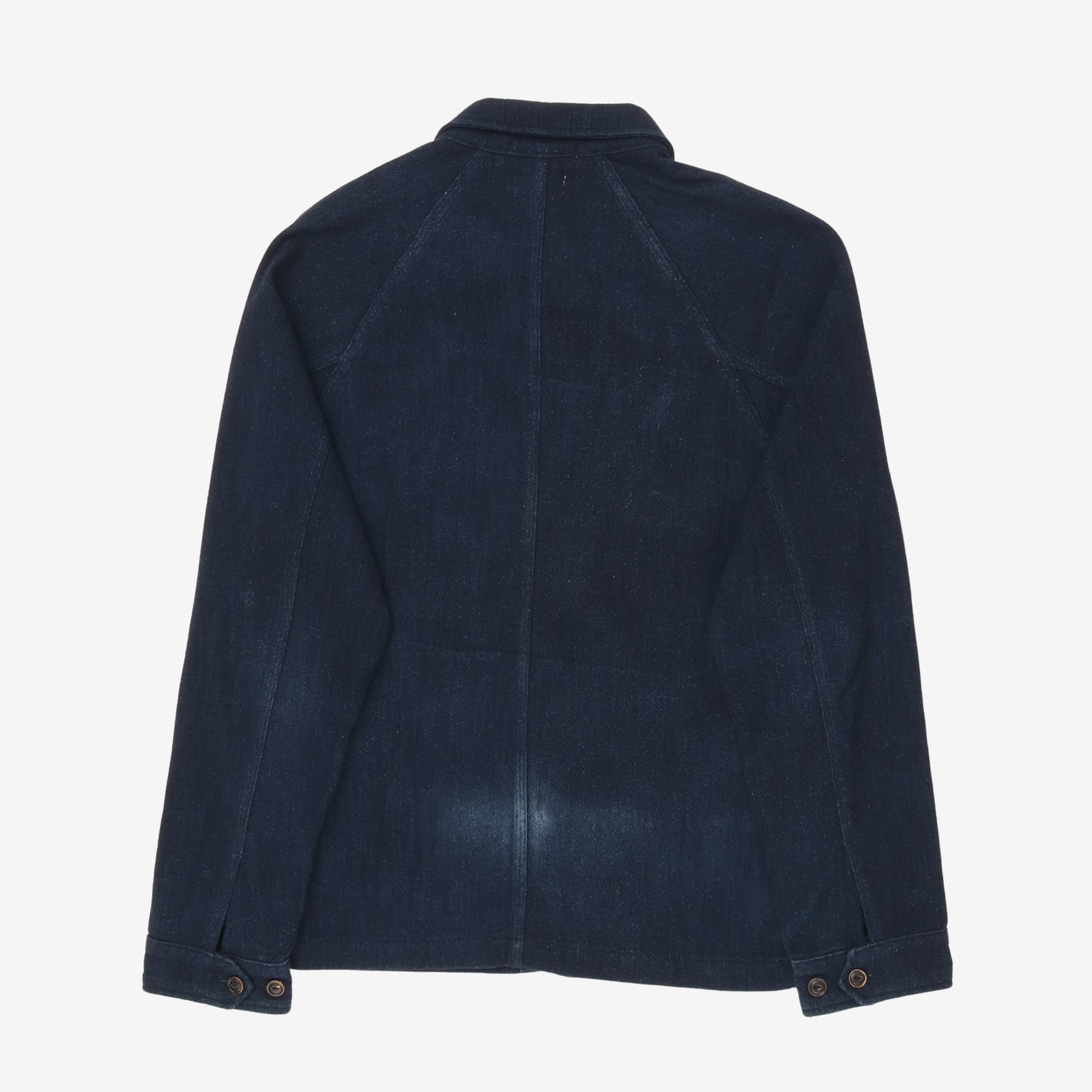 Indigo Wool Chore Jacket
