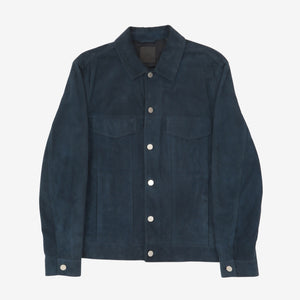 Lambs Leather Trucker Jacket