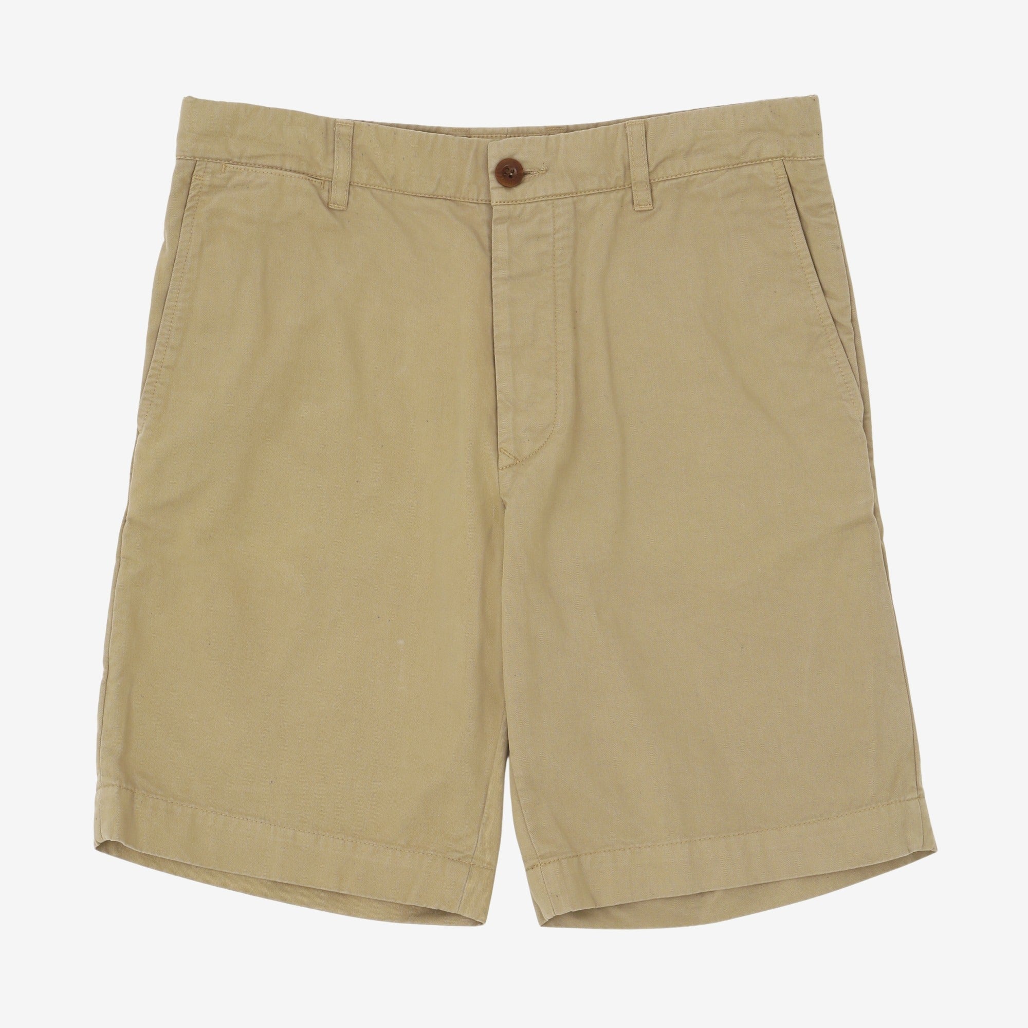 Cotton Twill Bermuda Shorts