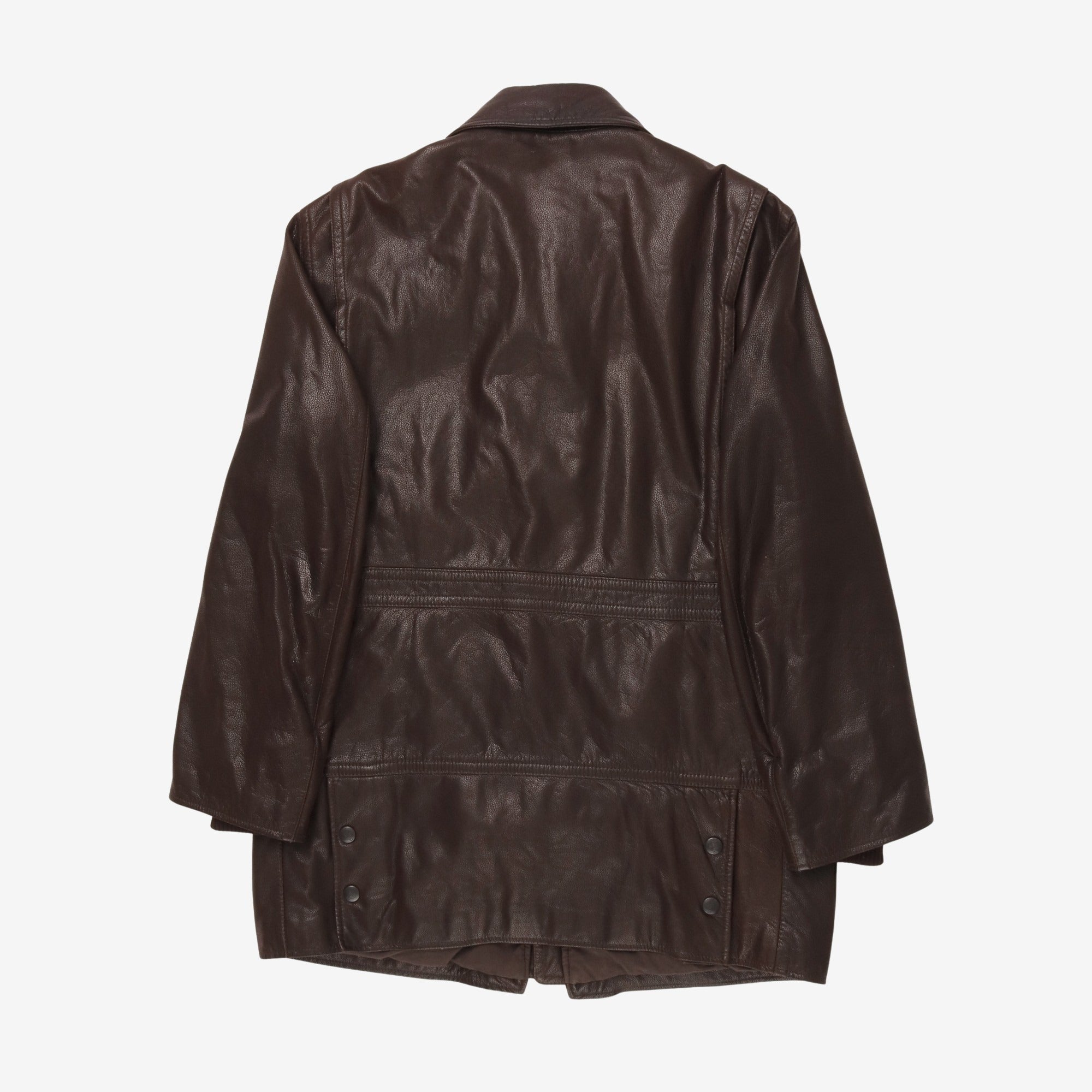 Leather Overcoat