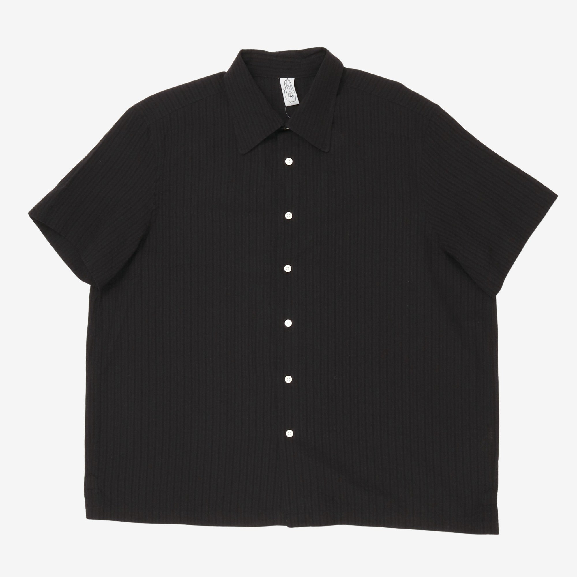 SS Linen Blend Seersucker Shirt