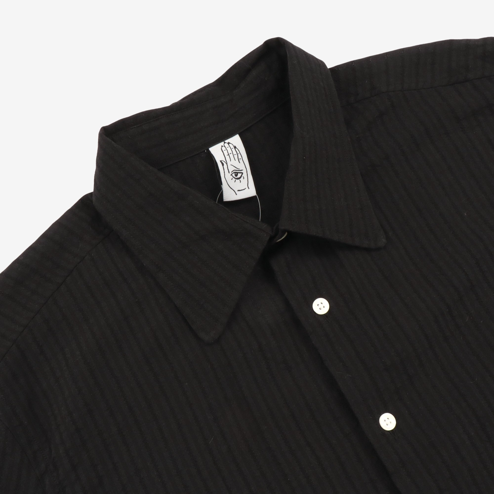 SS Linen Blend Seersucker Shirt