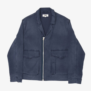 Linen Blend Zip Jacket