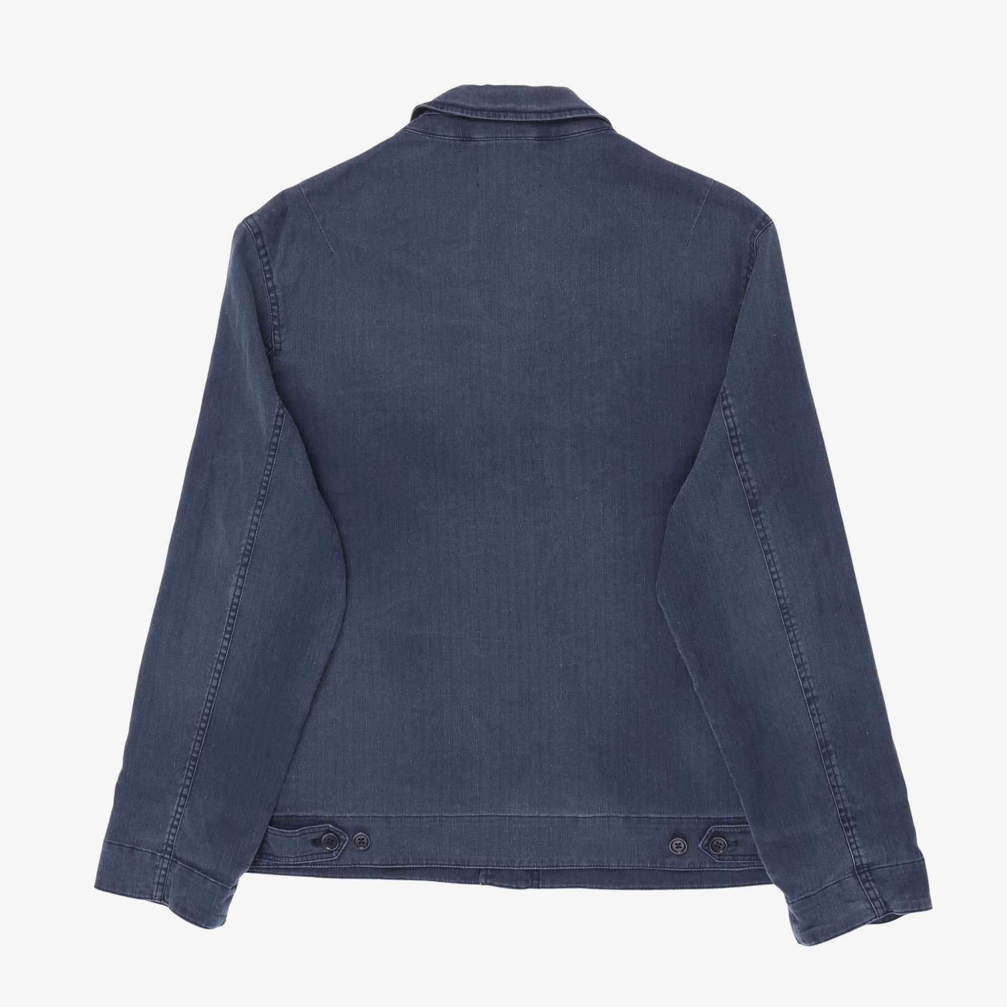 Linen Blend Zip Jacket