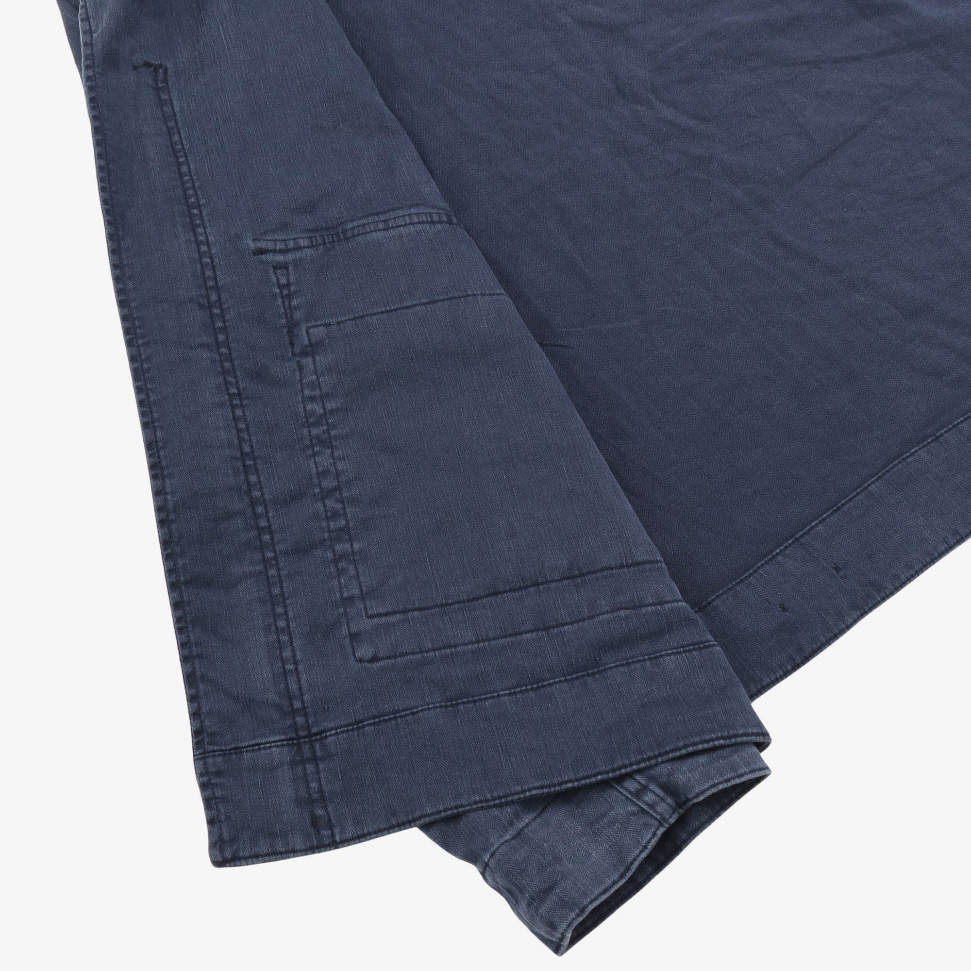 Linen Blend Zip Jacket