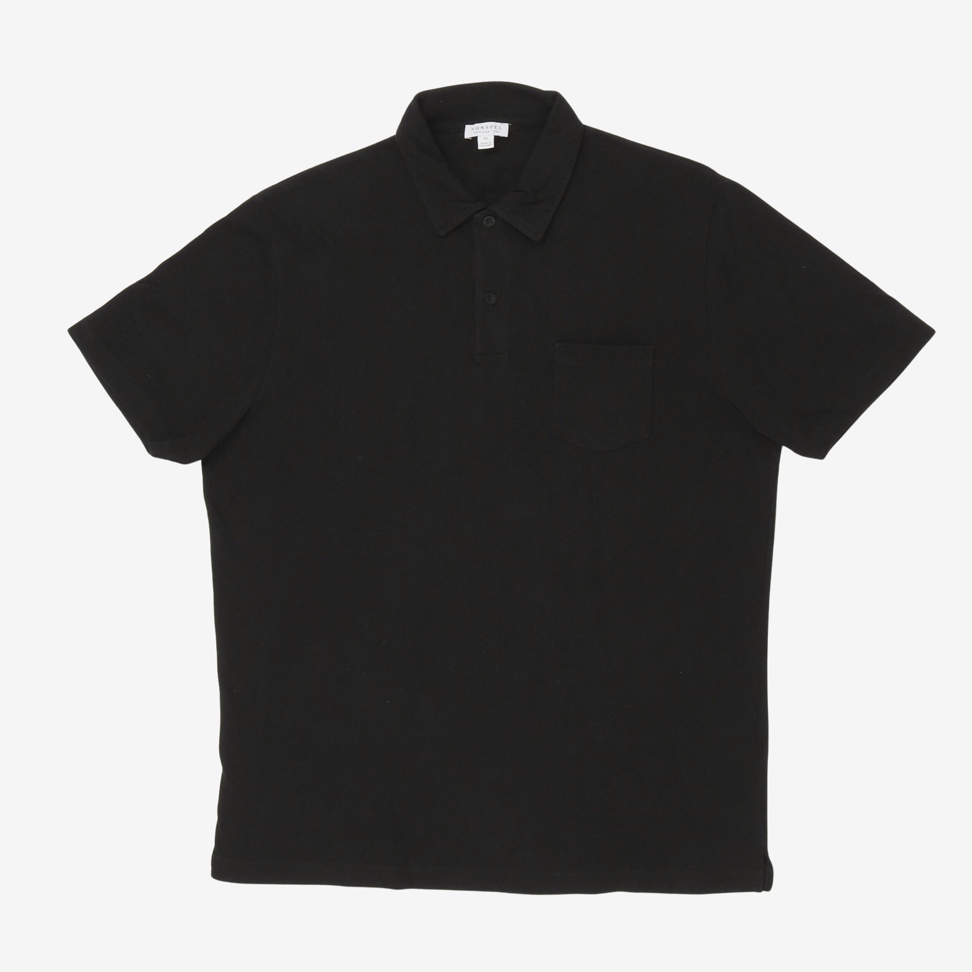 Cotton Waffle Polo