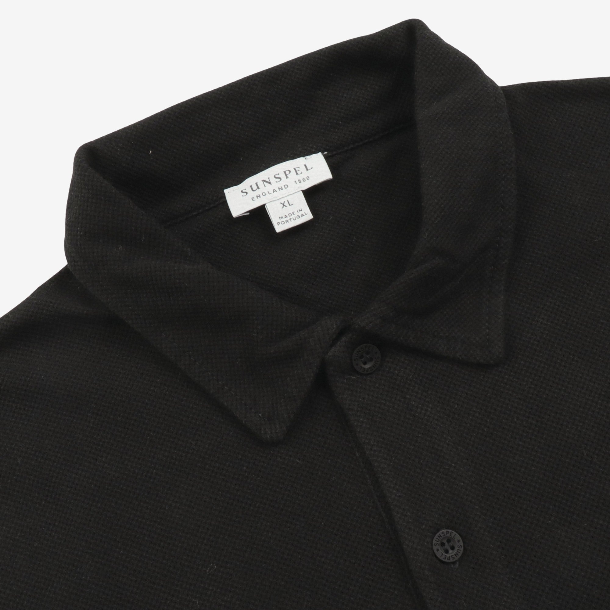 Cotton Waffle Polo