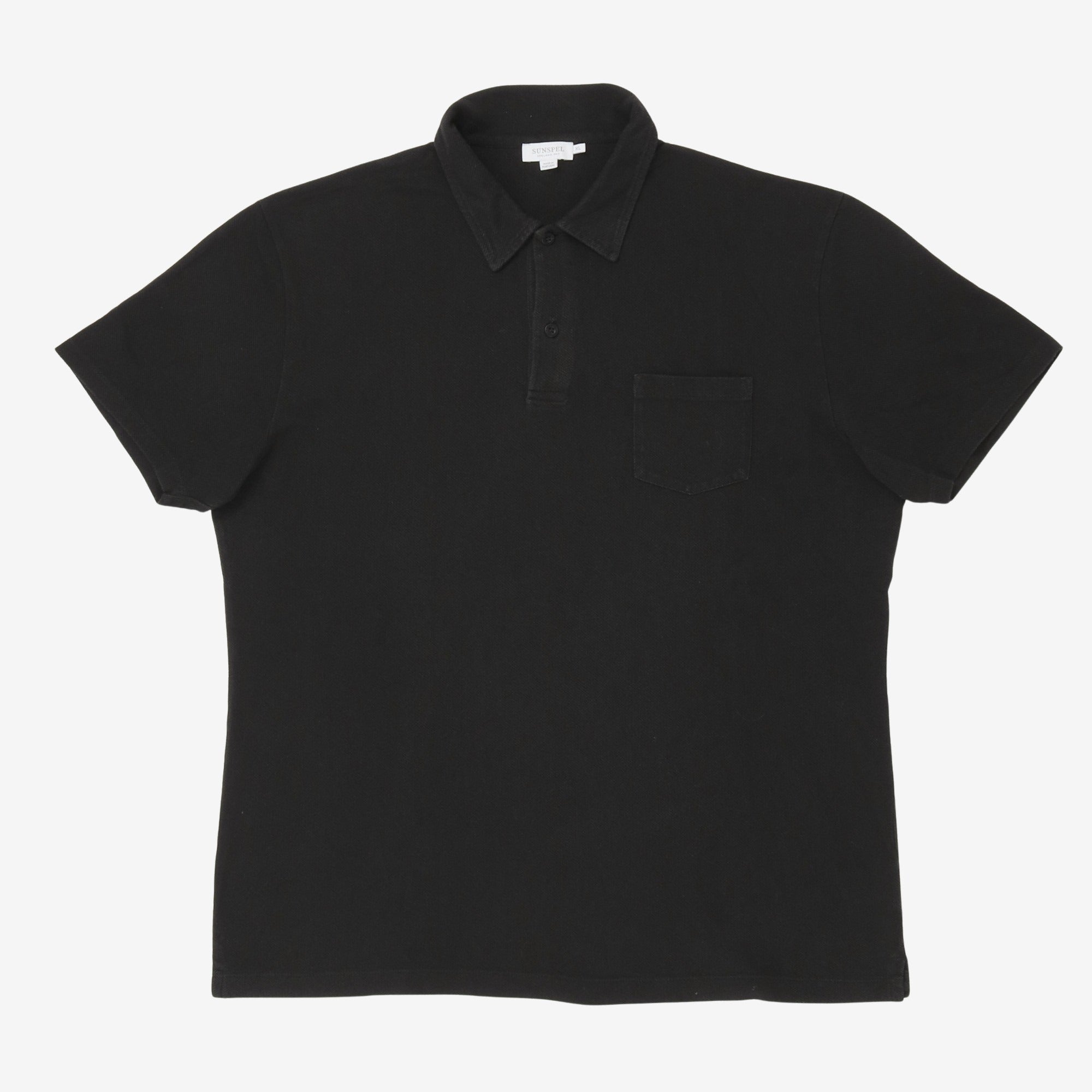 Cotton Waffle Polo