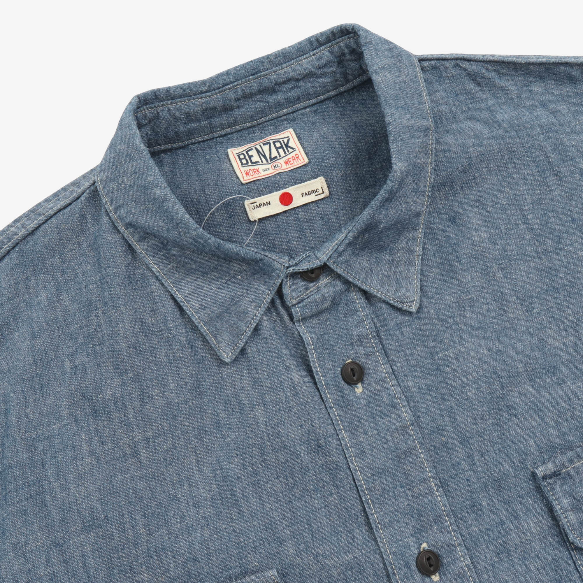Selvedge Chambray Work Shirt