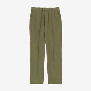 Flat Front Trousers
