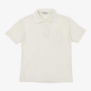 Vintage Linen Knit Polo Shirt