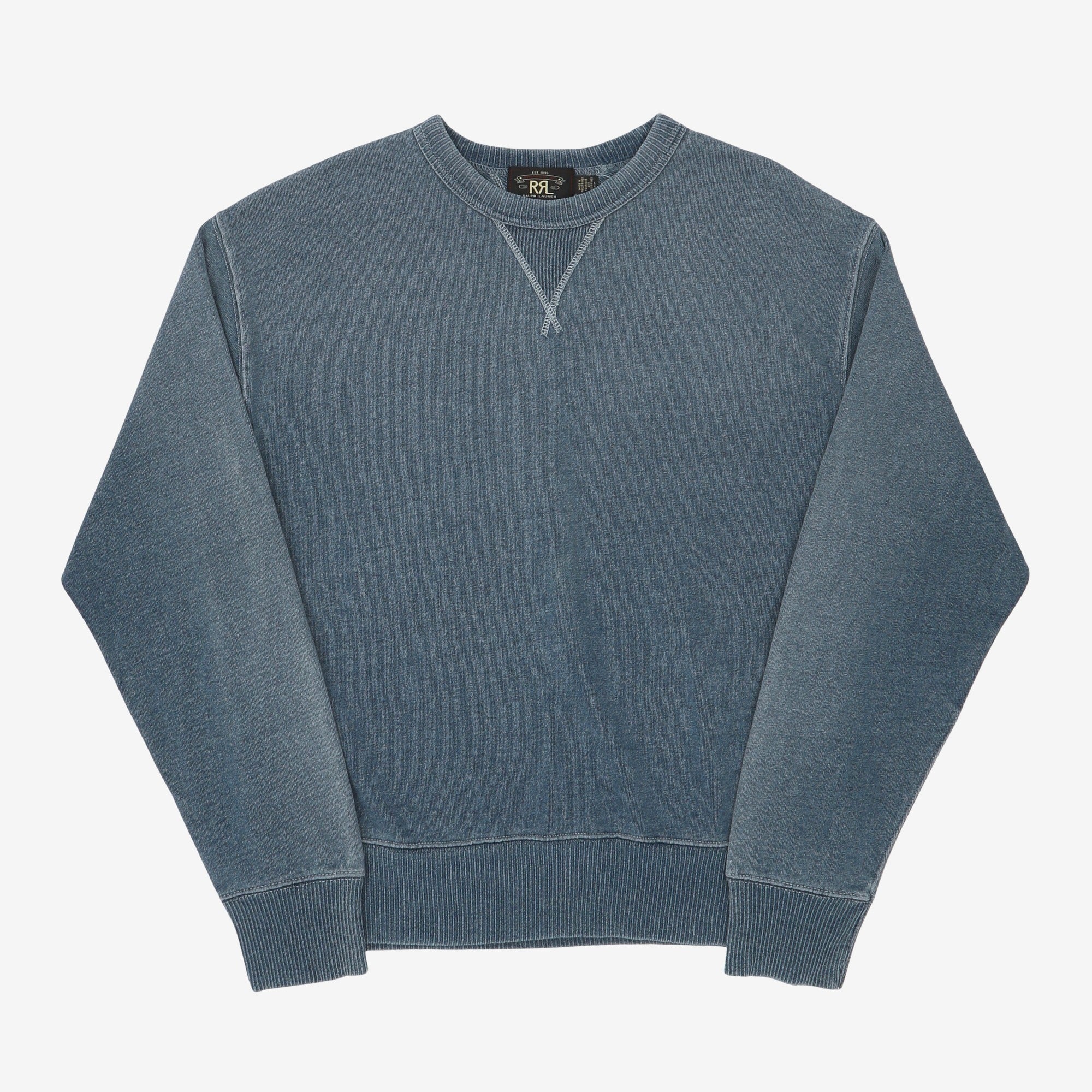 Indigo French Terry Sweatshirt